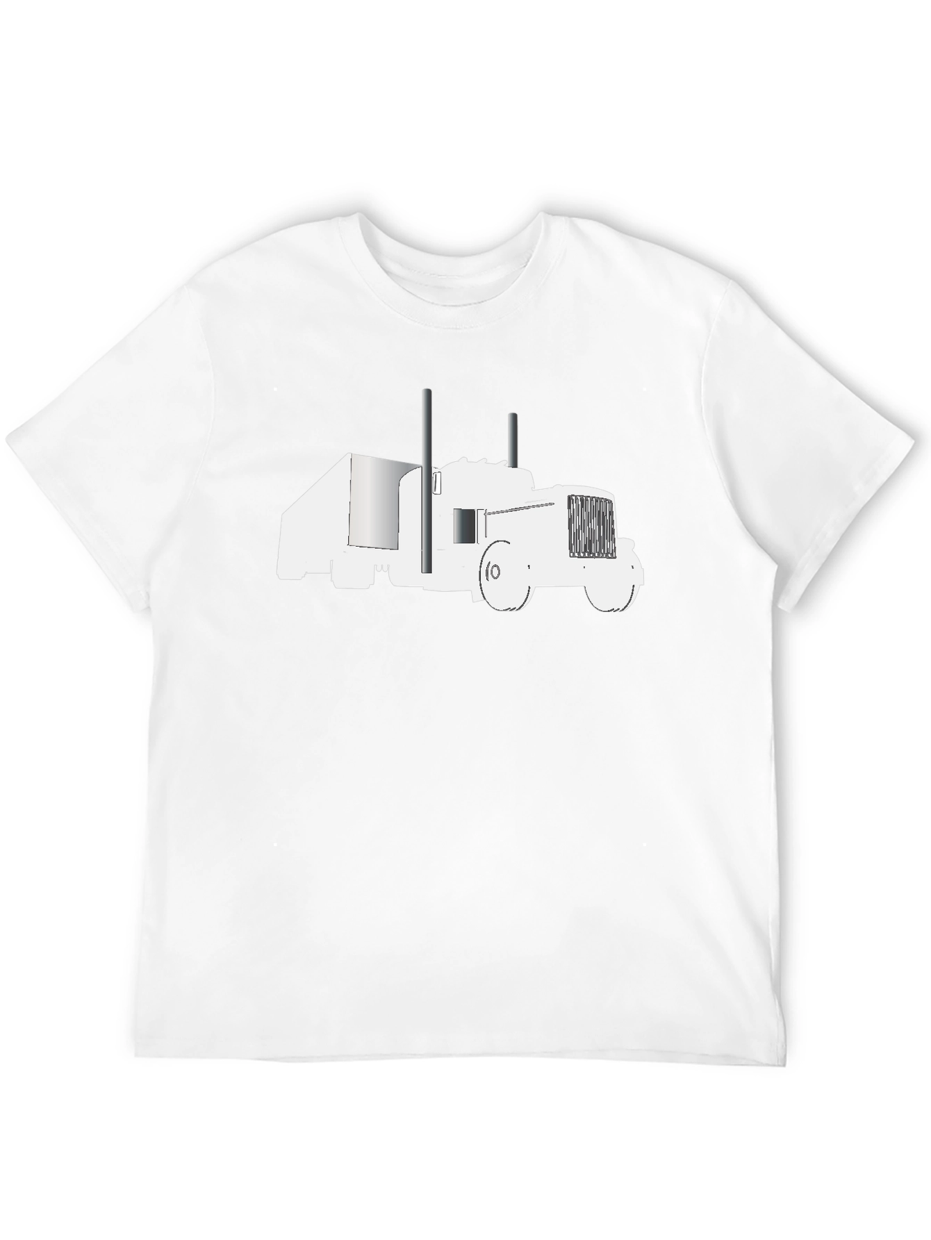 Black Truck Graphic Black Tee - Diesel Power Style view 12