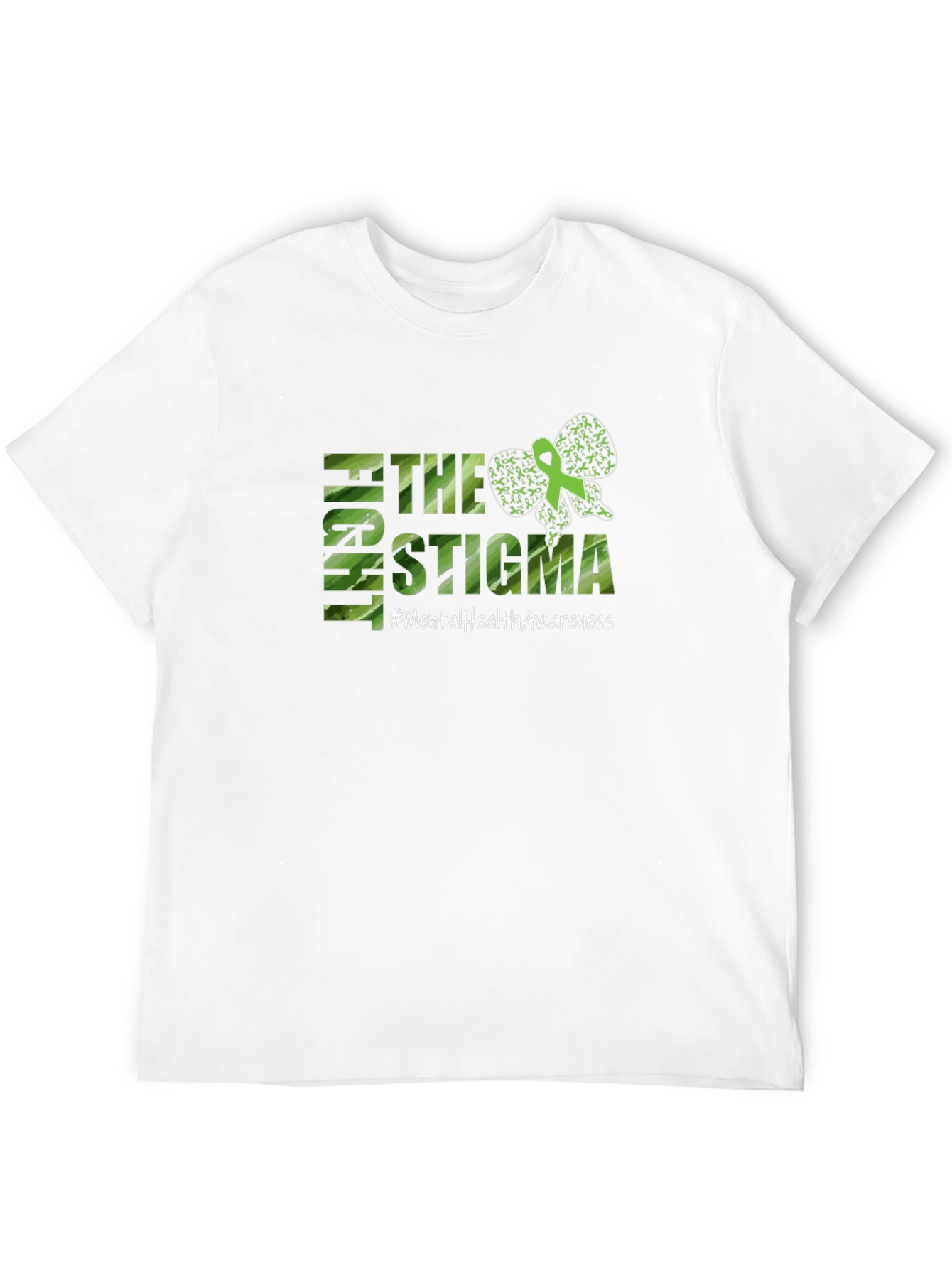 Mental Health Awareness T-Shirt - Fight The Stigma - 12