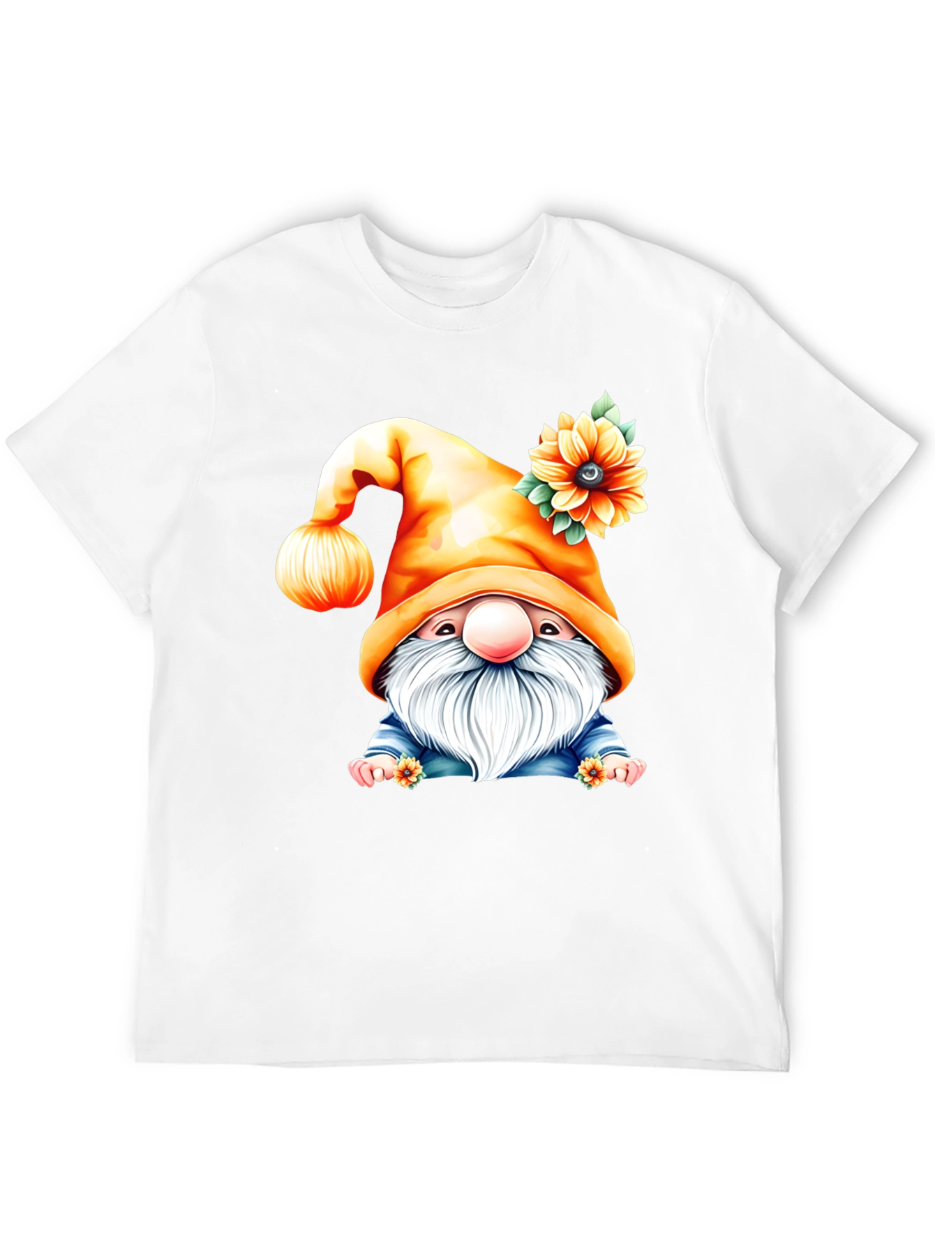 Sunflower Gnome Graphic T-Shirt - 12