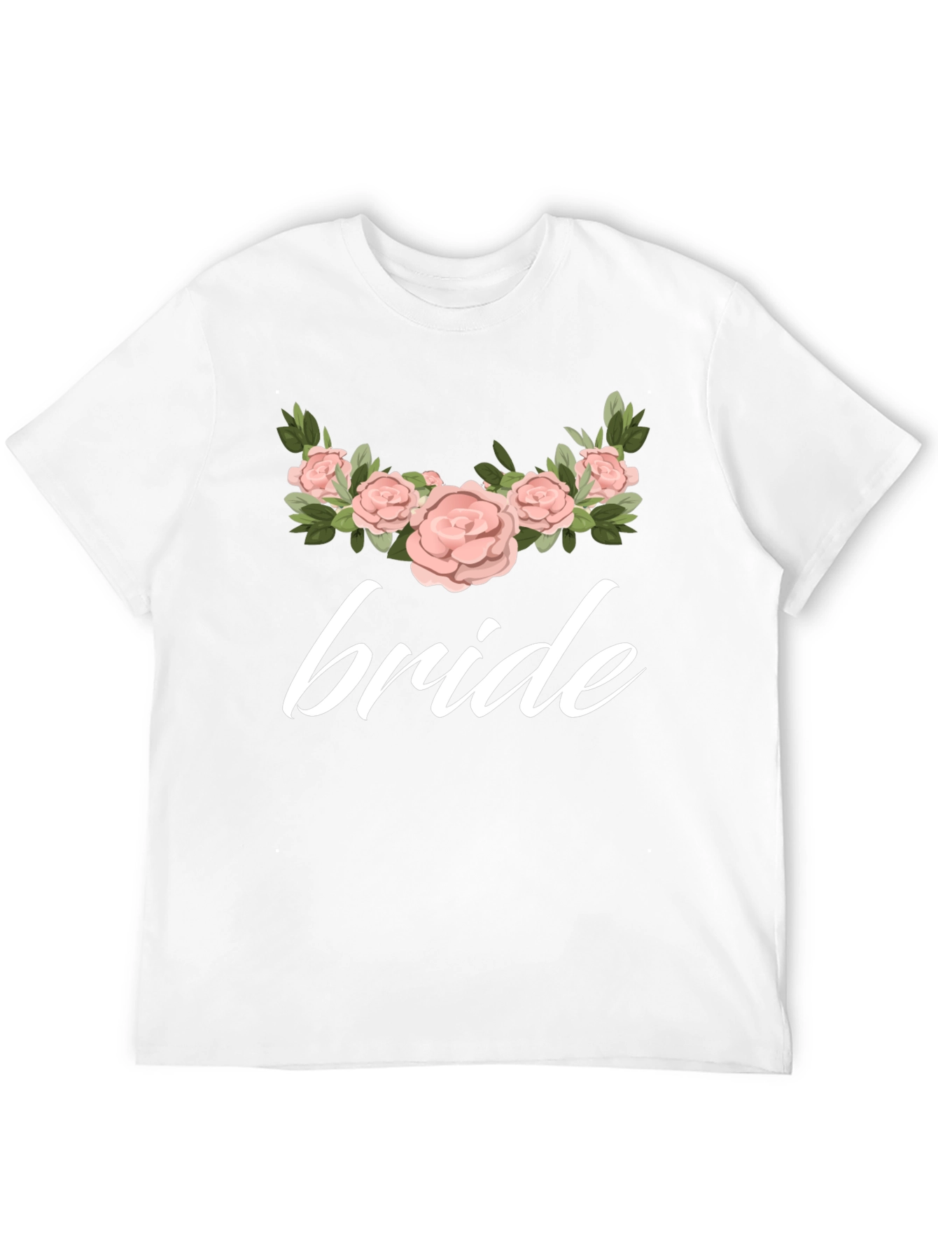 Black Bride Floral Graphic Black T-Shirt view 12