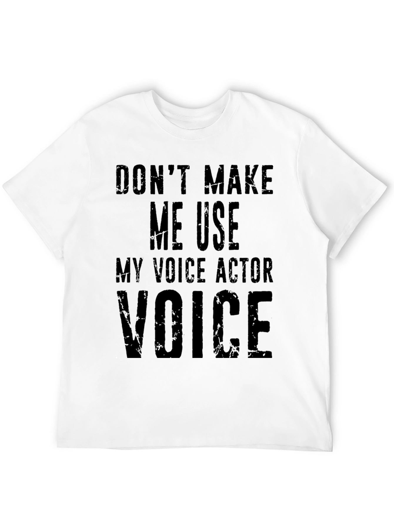 Black Voice Actor T-Shirt Funny Gift view 12