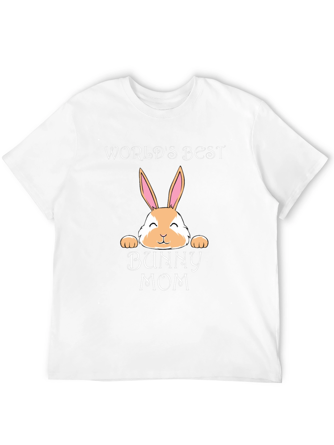 Black World's Best Bunny Mom T-Shirt view 12
