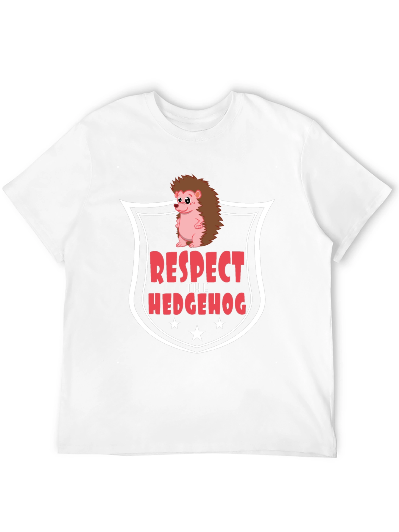 Black Respect the Hedgehog Graphic Tee view 12