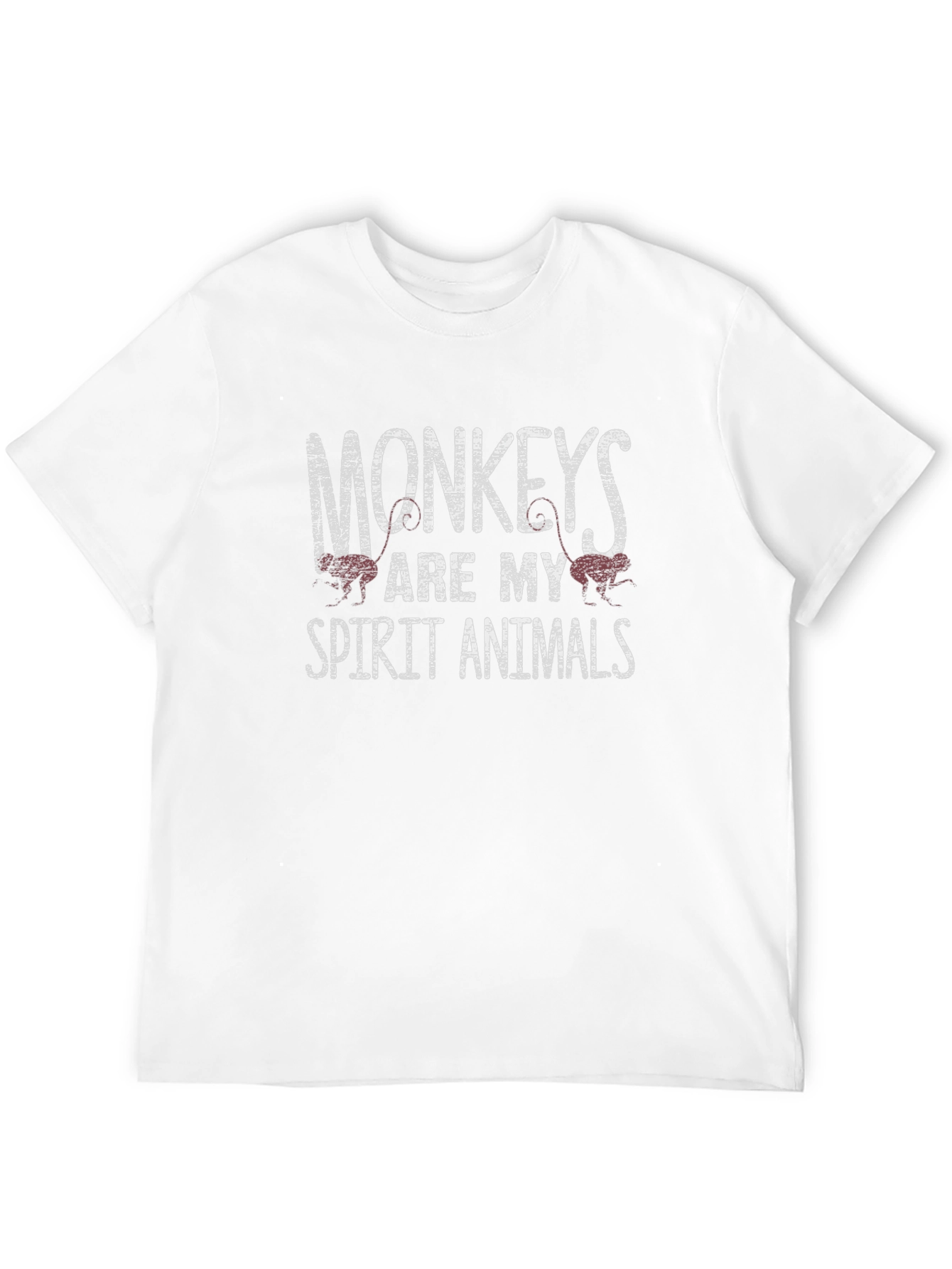 Black Monkeys Are My Spirit Animals T-Shirt view 12