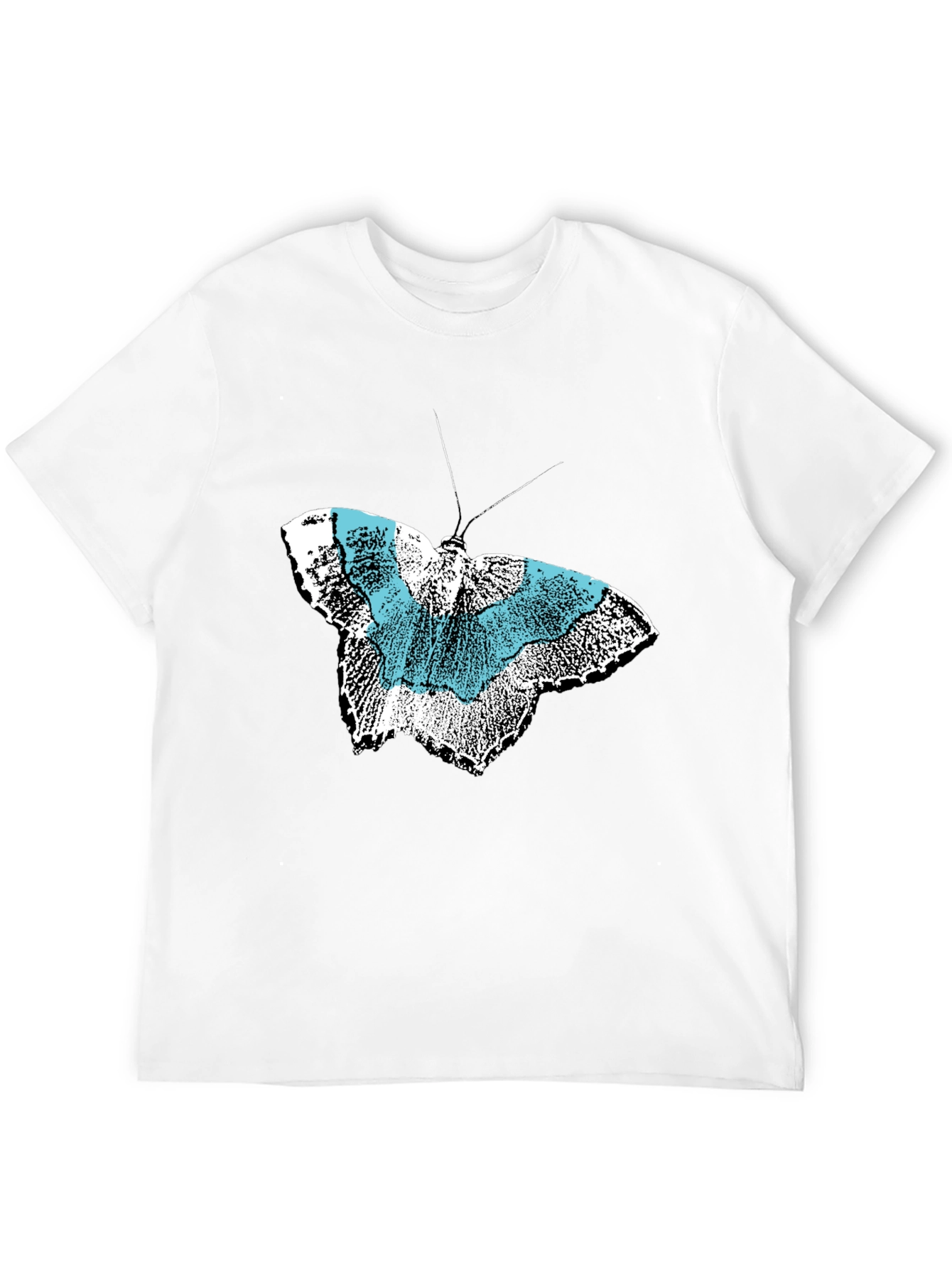 Black Butterfly Graphic Black T-Shirt view 12