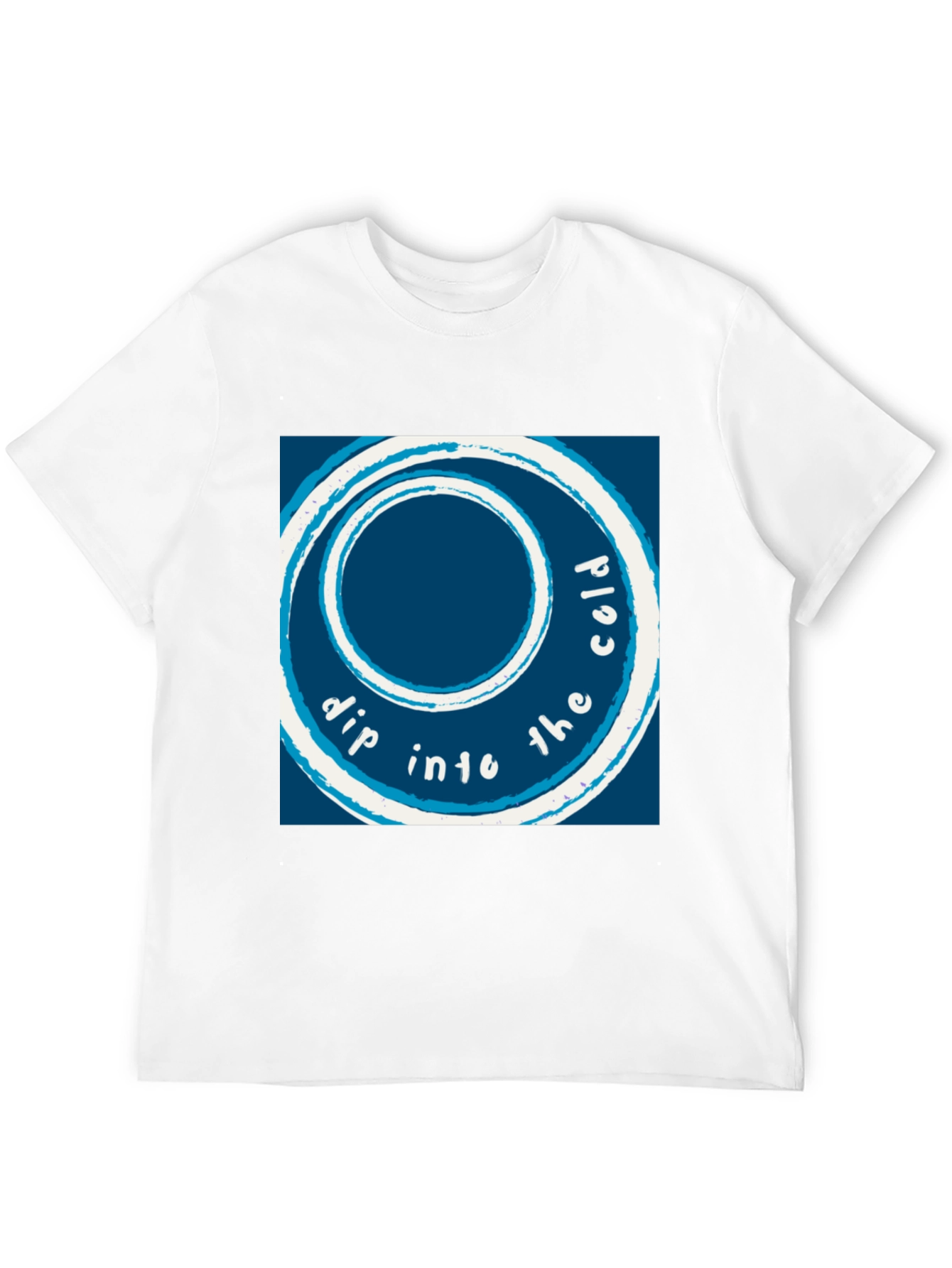 Black Dip Into The Cold Graphic T-Shirt - Black view 12