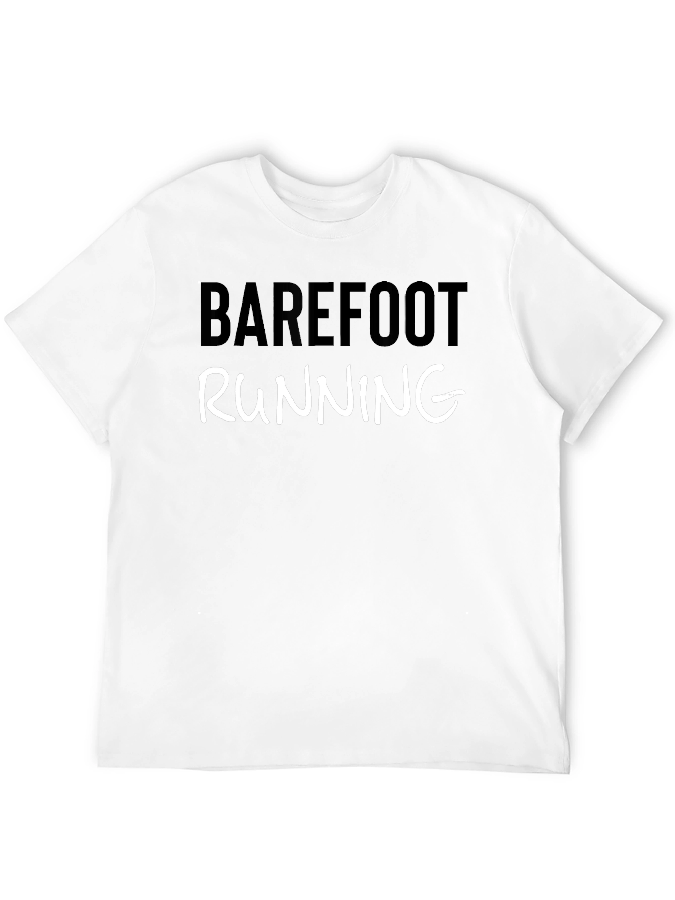Black Barefoot Running Black Tee view 12