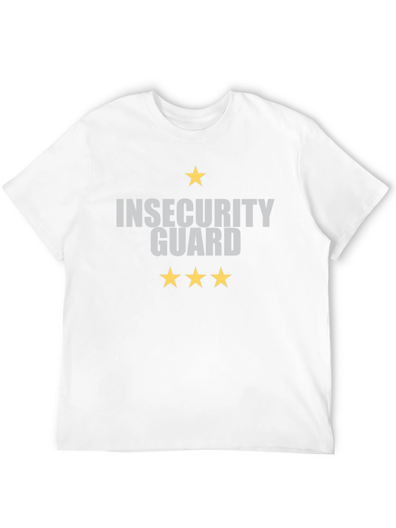 Black Insecurity Guard Graphic T-Shirt view 12