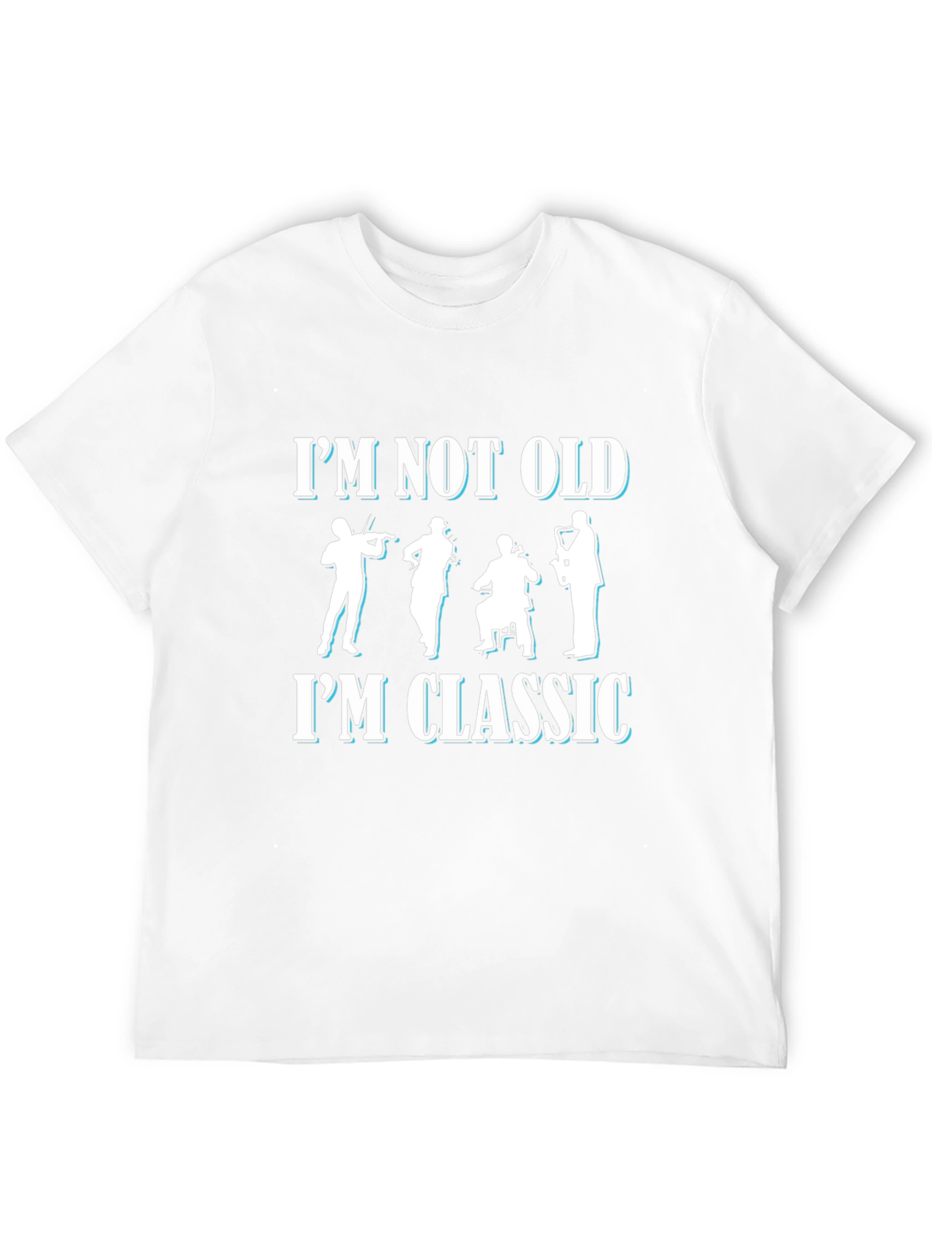 Black I'm Not Old, I'm Classic Music T-Shirt view 12