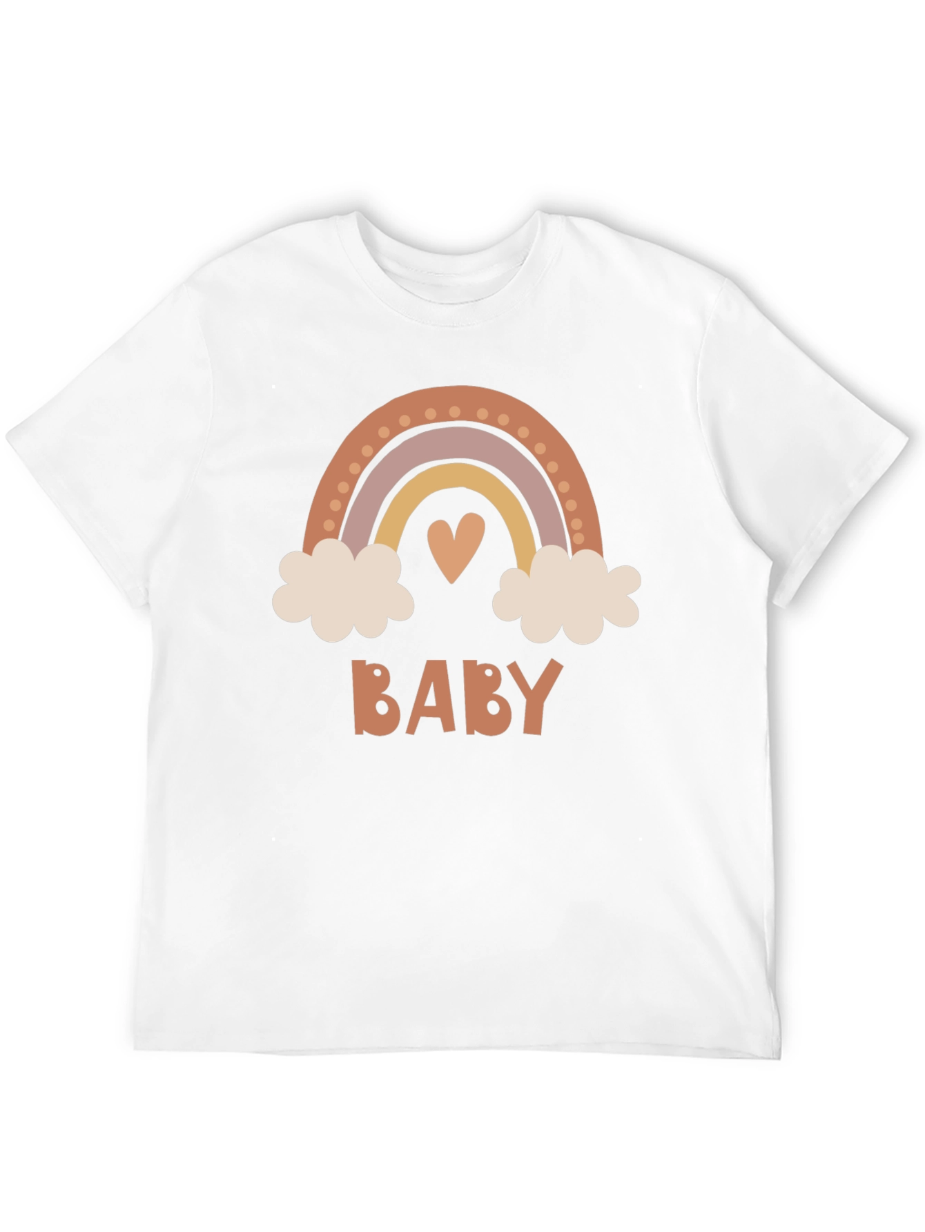 Boho Baby Rainbow Graphic Tee - 12