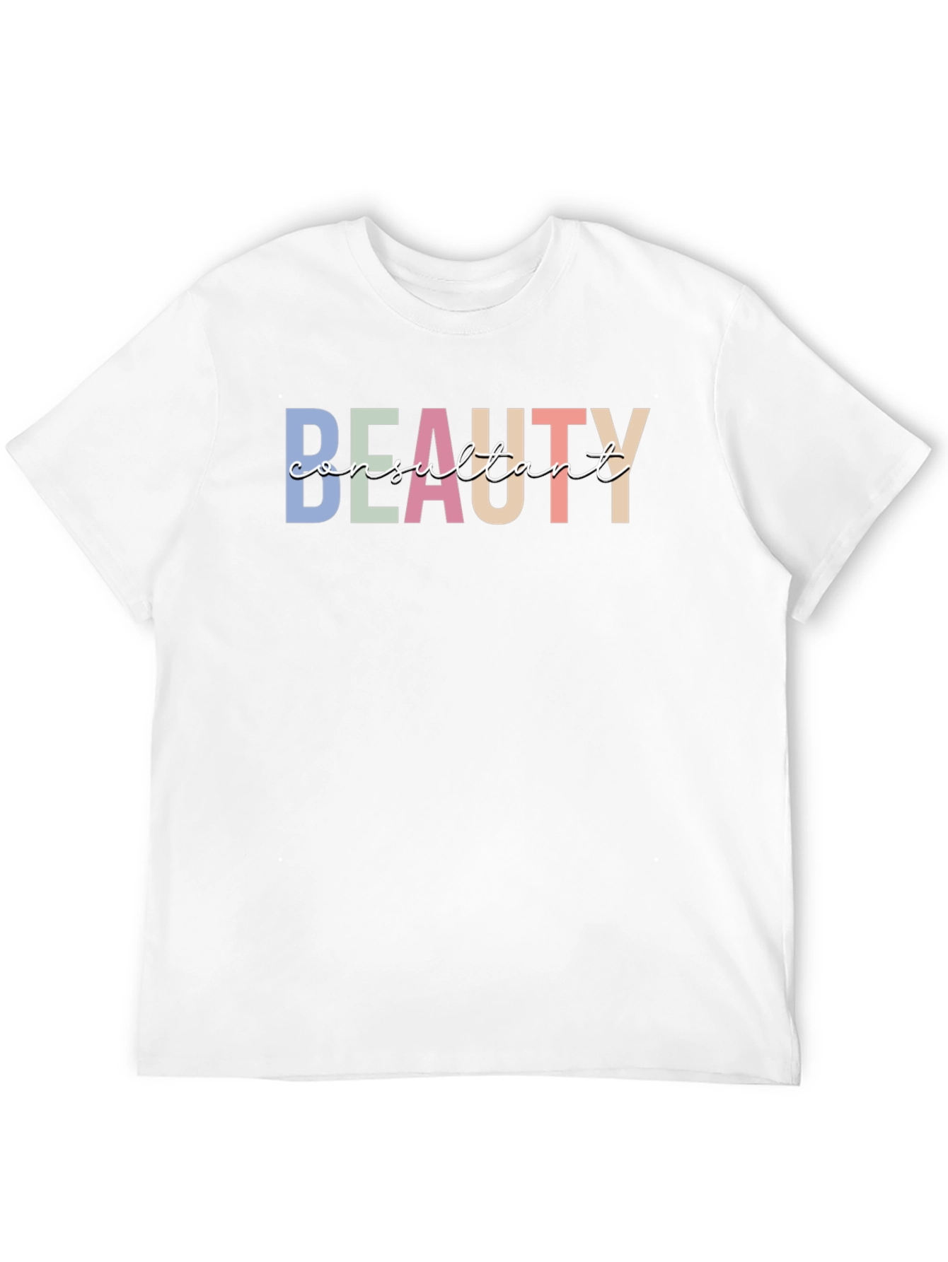 Black Beauty Consultant Graphic Tee - Stylish Crew Neck T-Shirt view 12