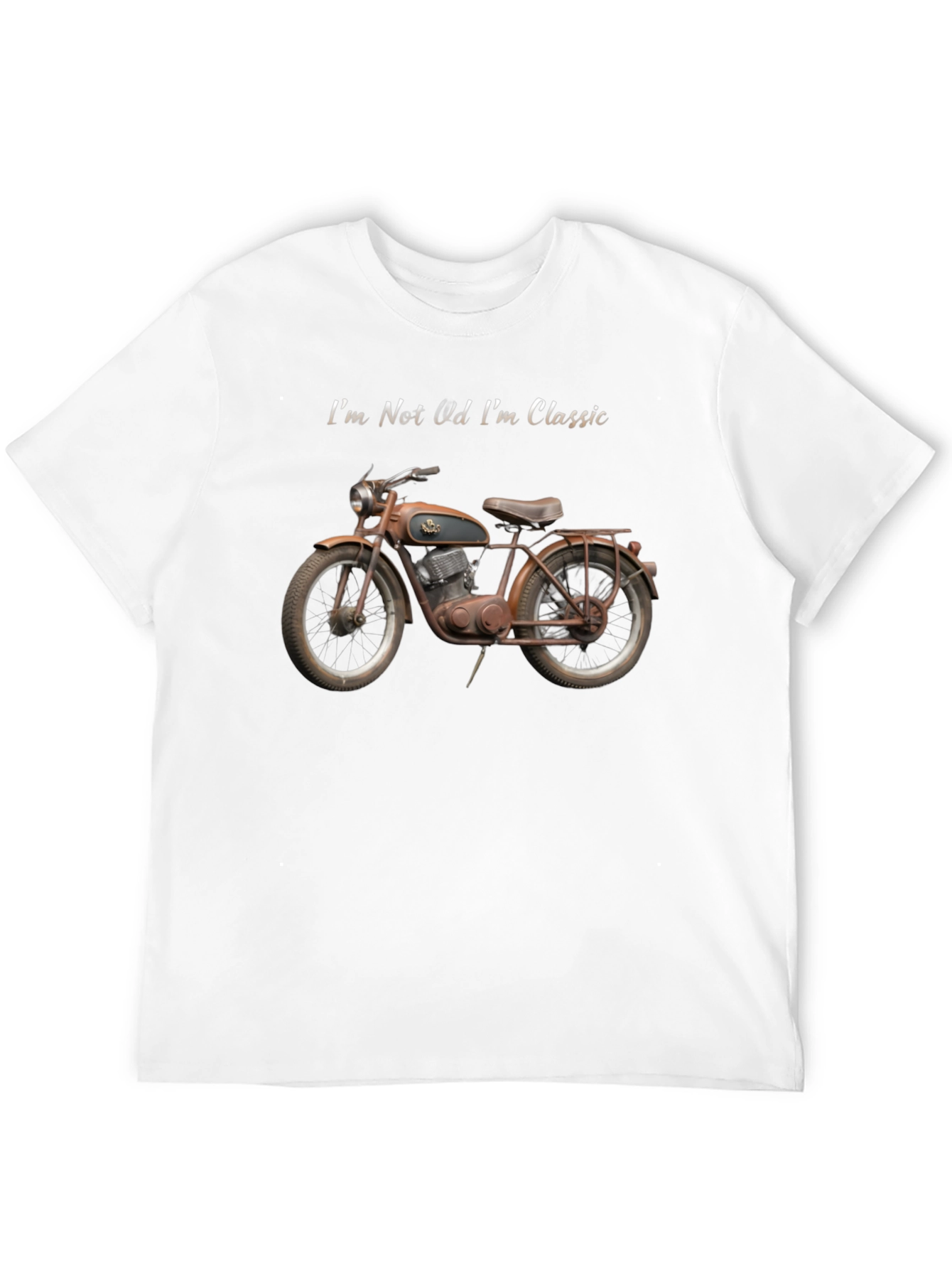 Black Vintage Motorcycle Graphic T-Shirt - Classic Style view 12