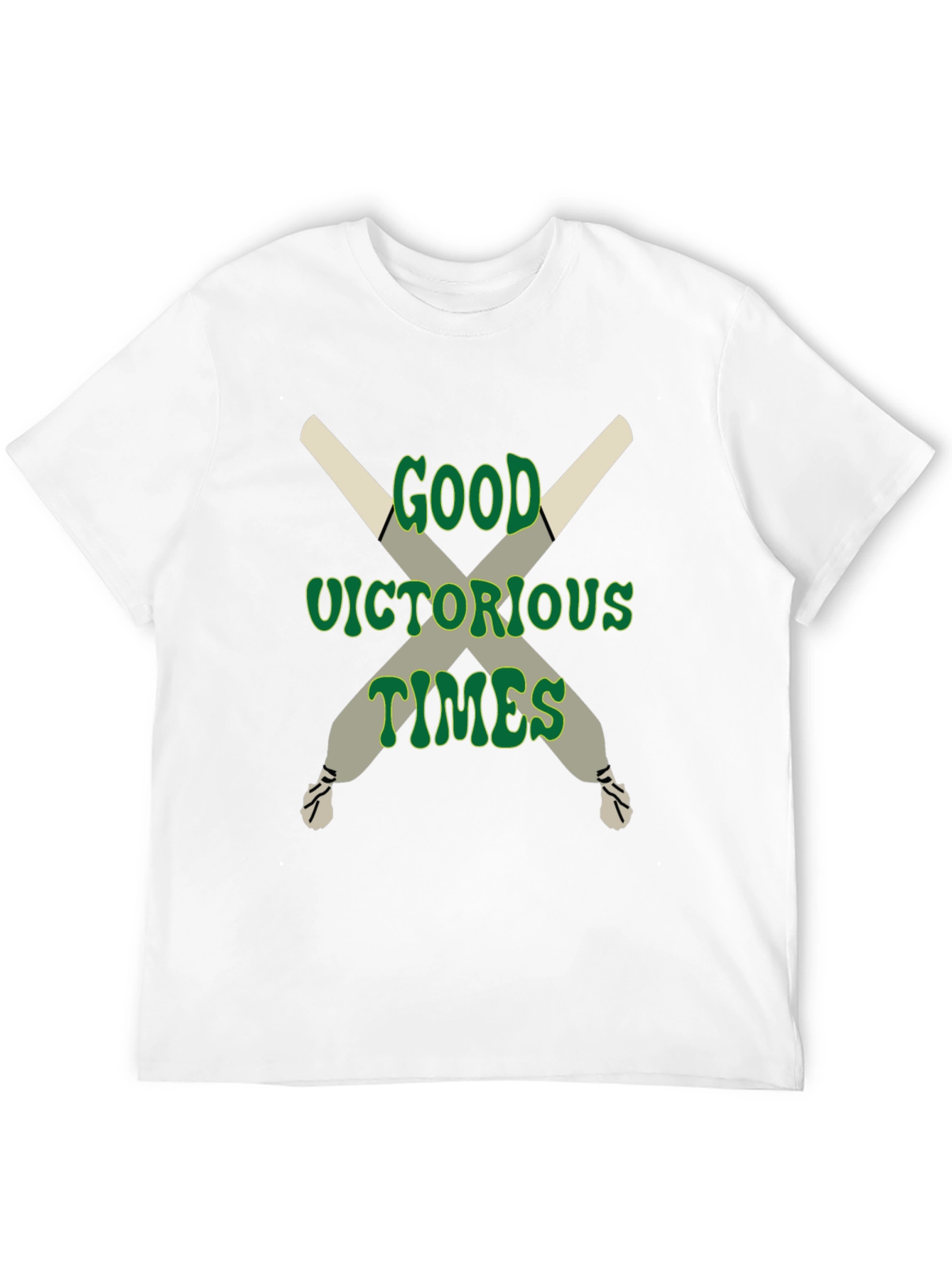 Black Good Victorious Times Graphic T-Shirt view 12