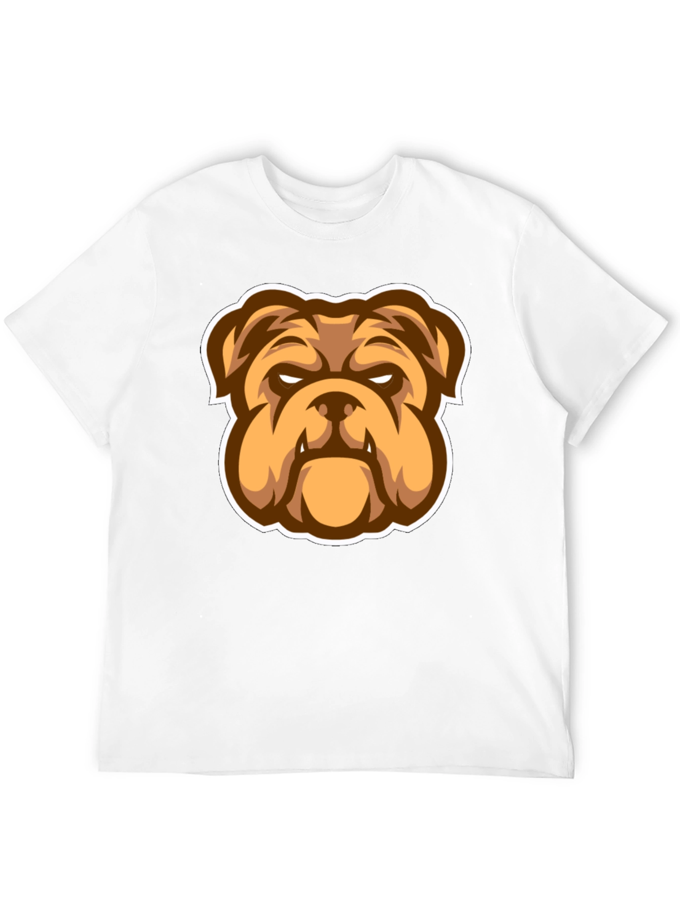 Black Bulldog Graphic Black T-Shirt - Stylish Men's Tee view 12