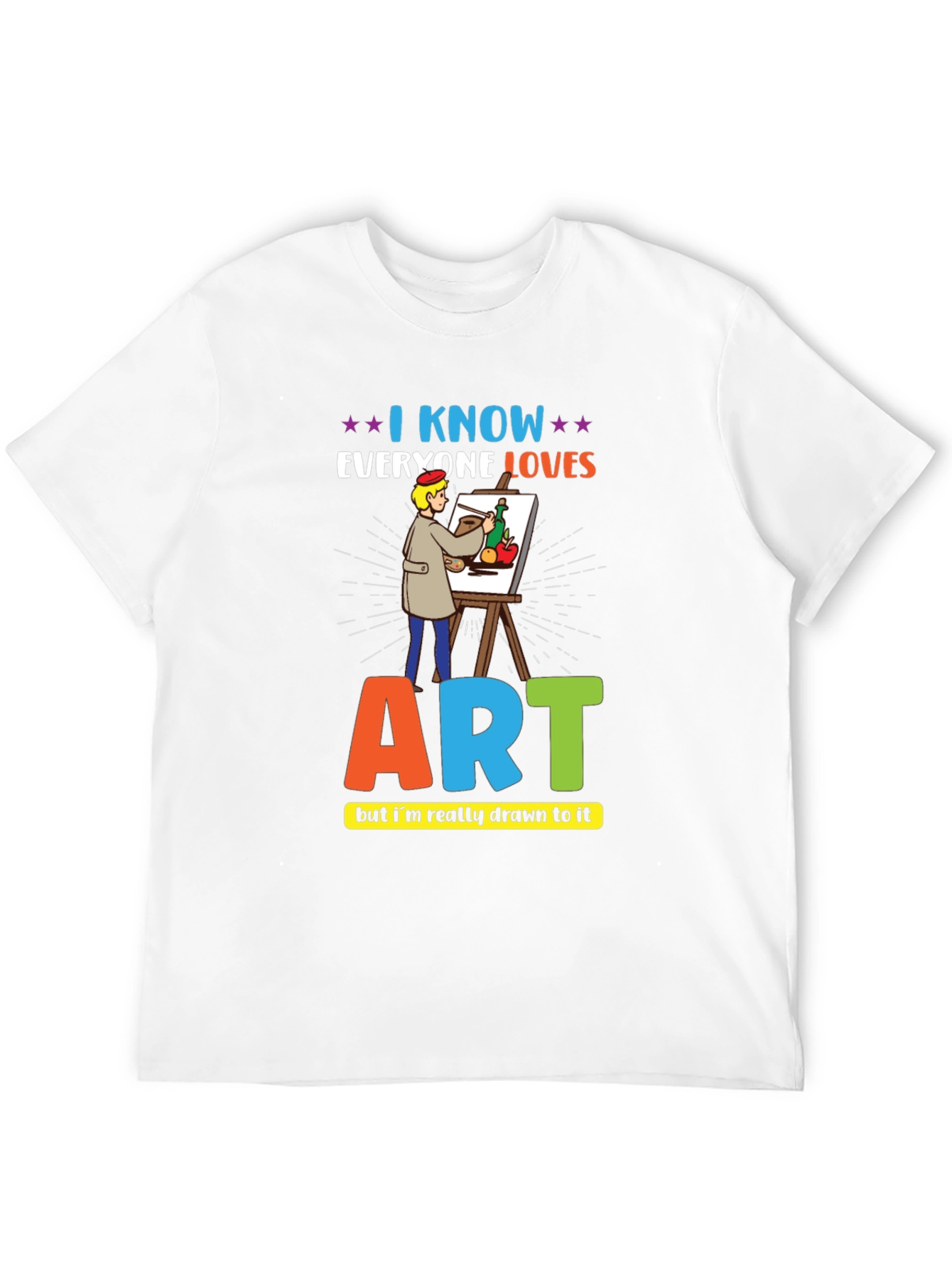 Black Artist Graphic T-Shirt - Art Lover Tee view 12