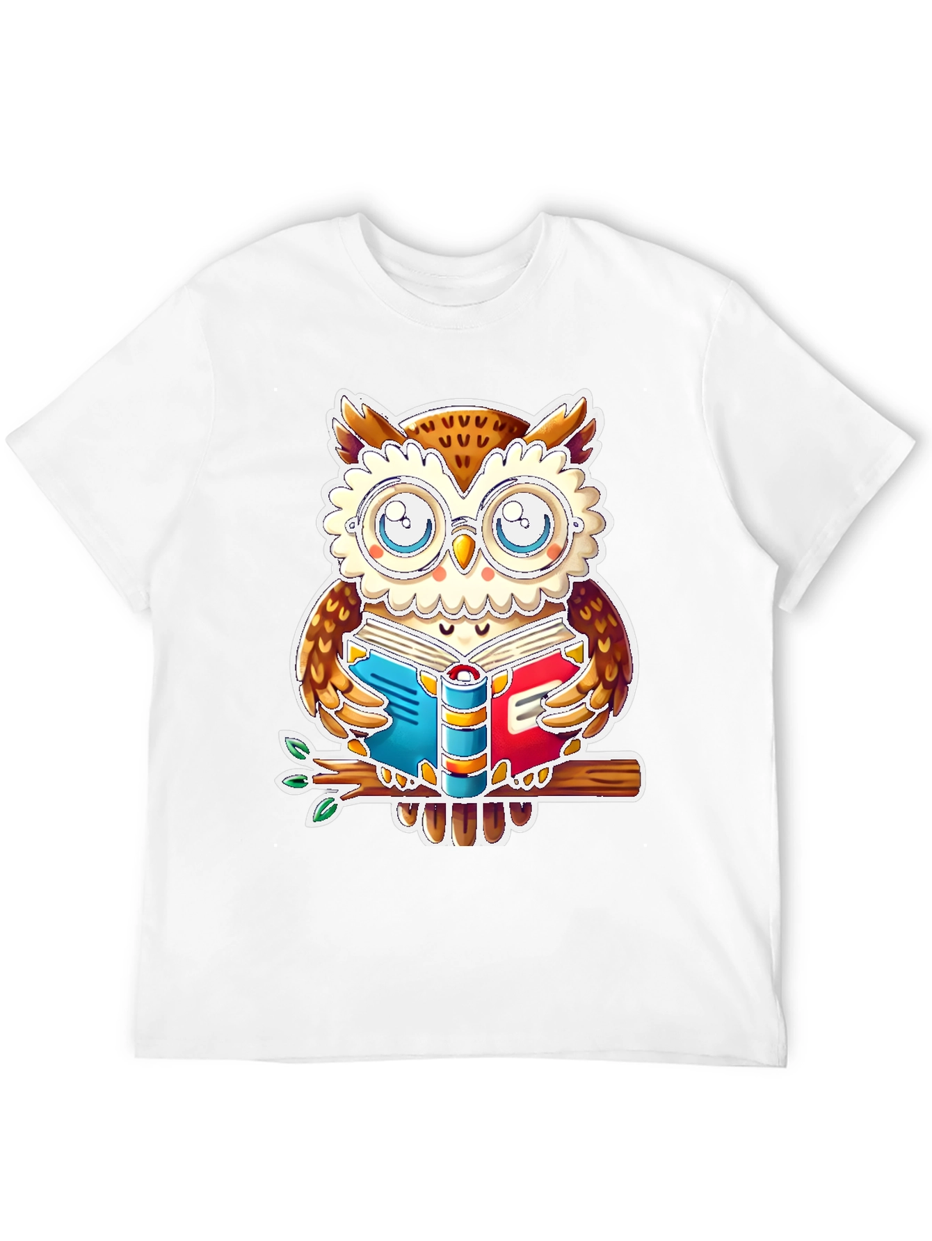 Black Bookish Owl T-Shirt - Study In Style! view 12