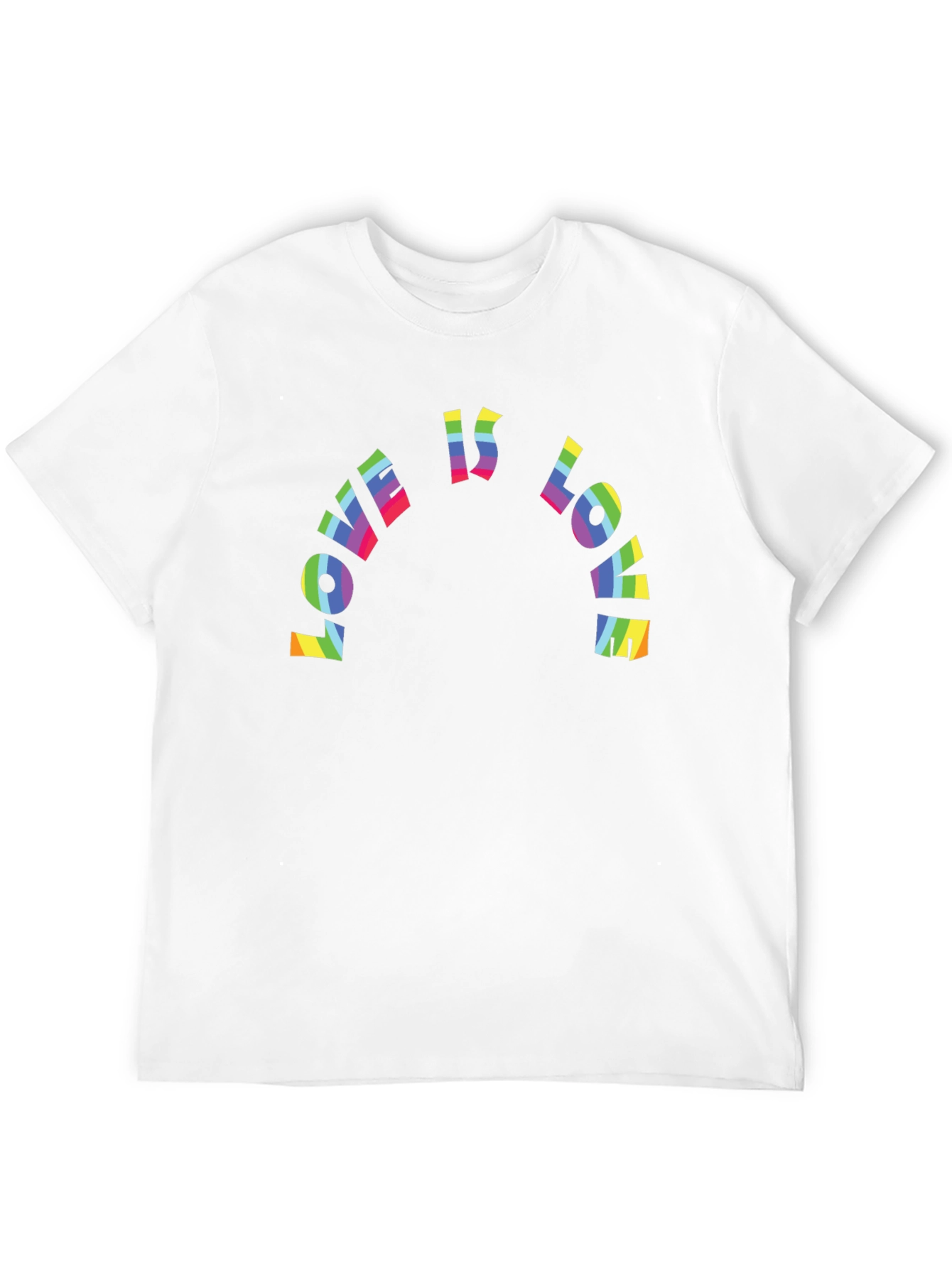Black Love Is Love Rainbow Pride T-Shirt view 12
