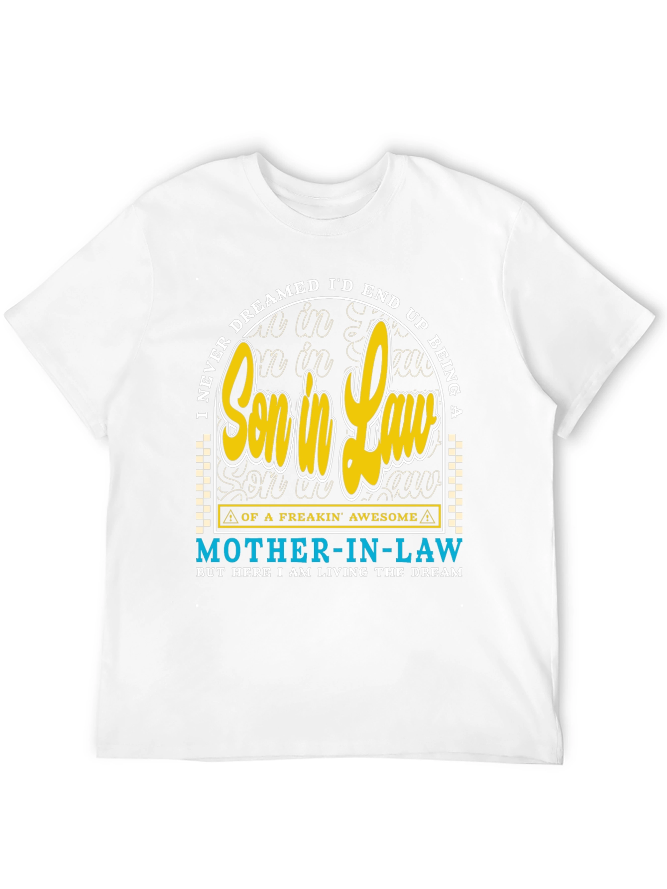 Black Son-in-Law Novelty Graphic T-Shirt view 12