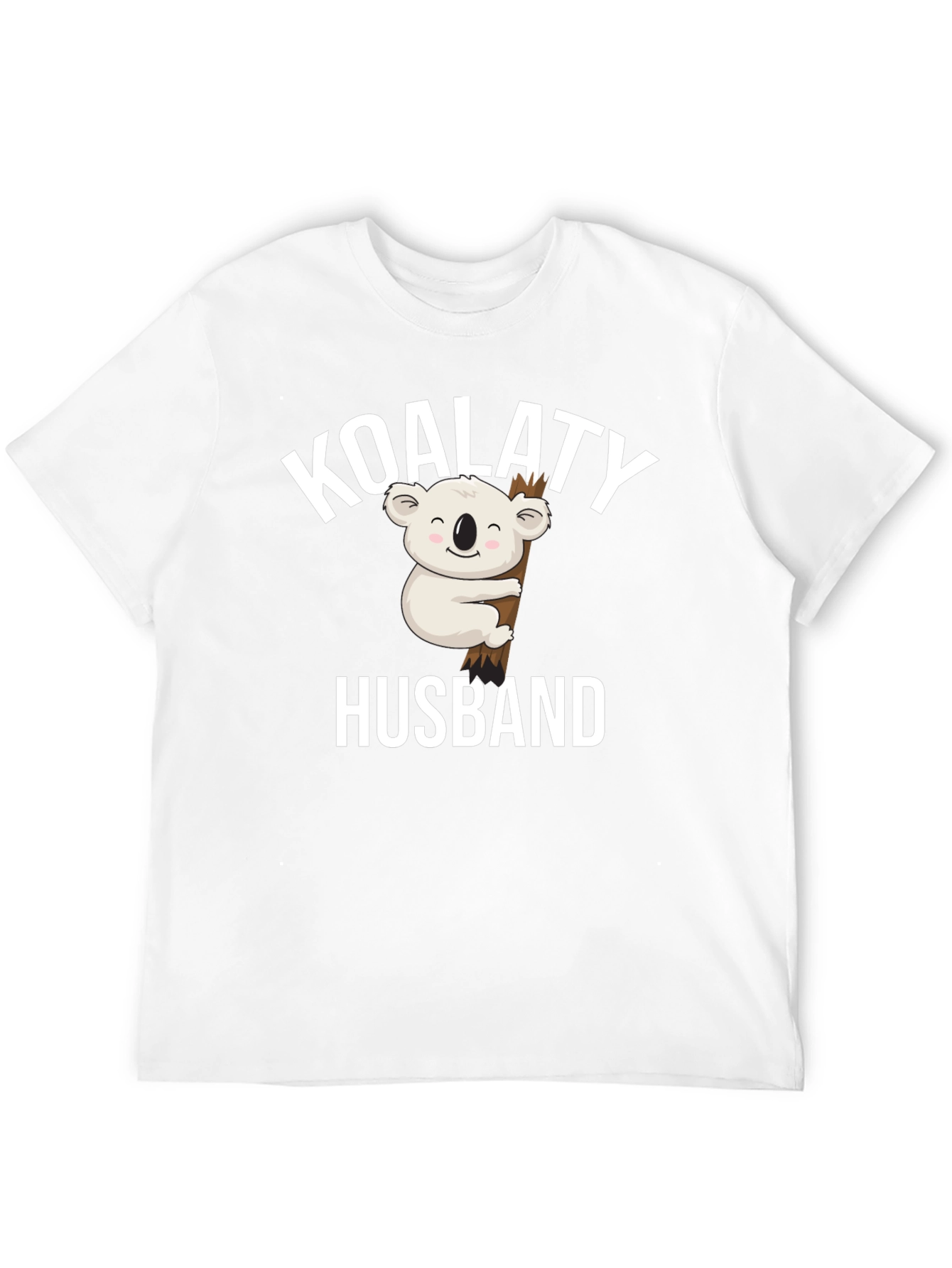 Black Koalaty Husband Graphic T-Shirt Funny Koala Tee view 12