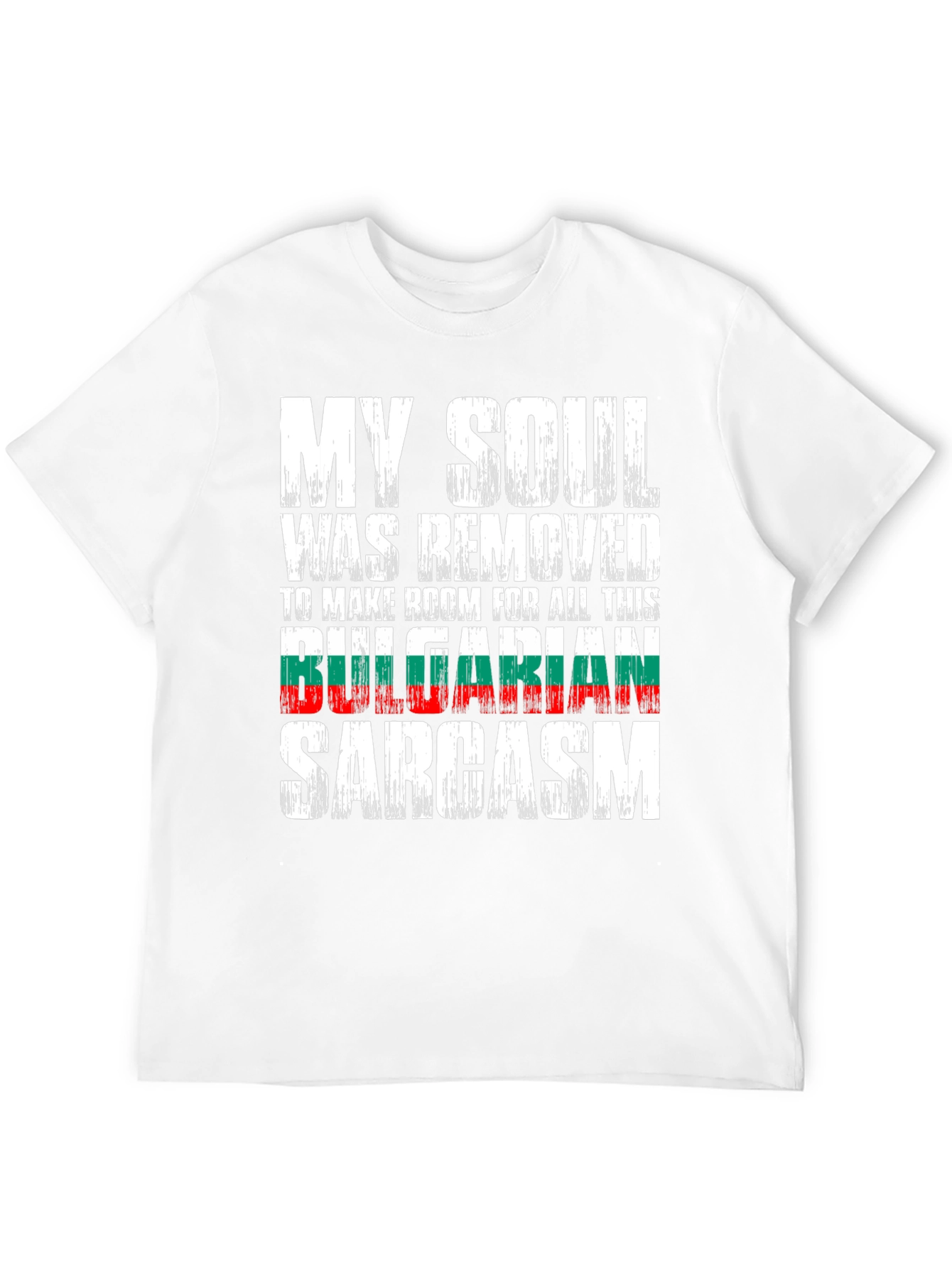 Black Funny Bulgarian Sarcasm T-Shirt view 12