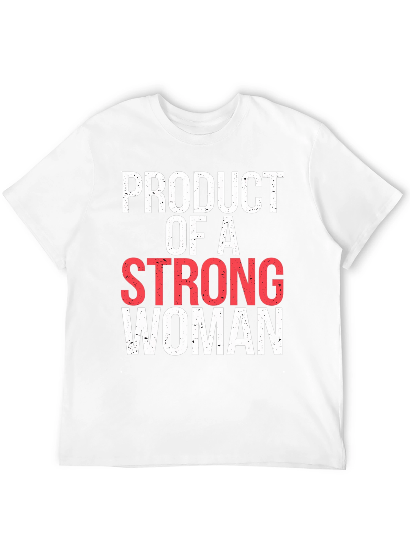 Black Product of A Strong Woman Graphic Tee view 12