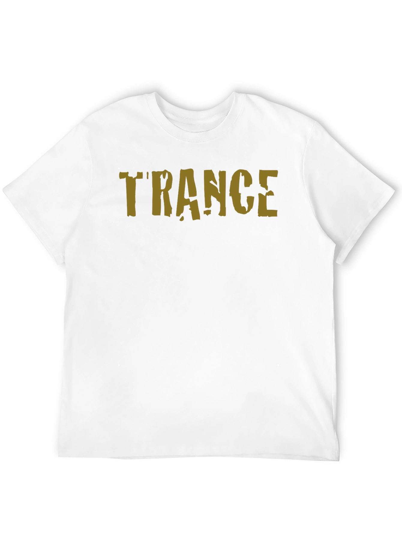 Black Trance Music Tee - Black Cotton T-Shirt view 12