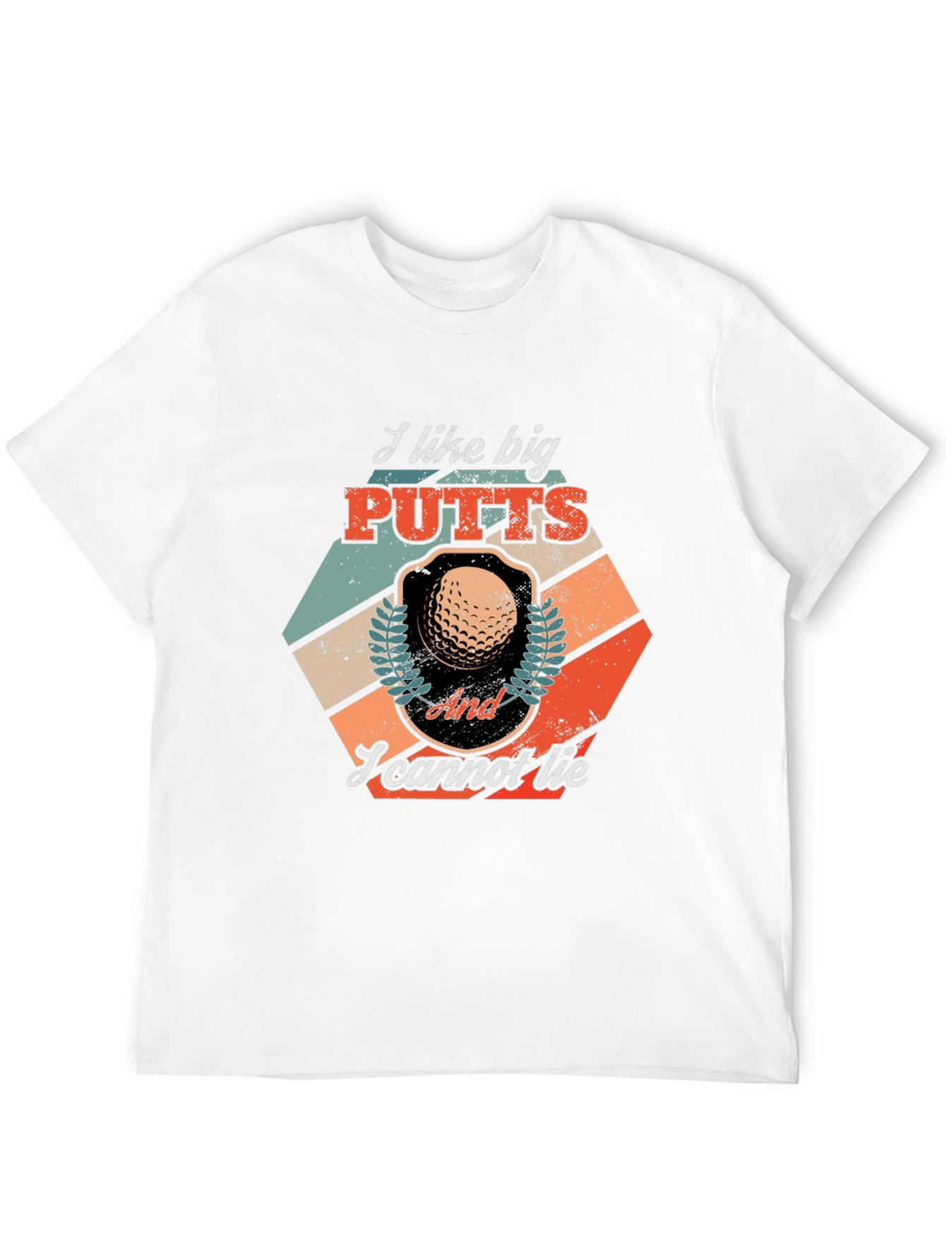 Black I Like Big Putts T-Shirt - Golf Lover Tee view 12
