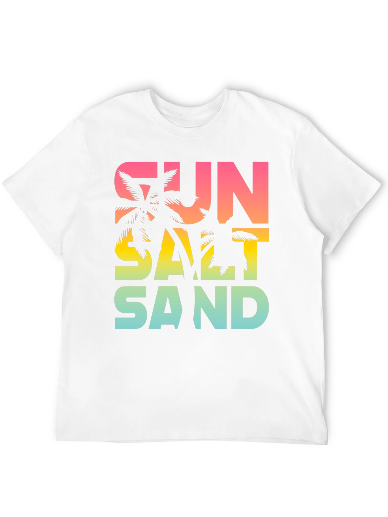 Black Sun Salt Sand Graphic Tee - Tropical Summer Vibes T-Shirt view 12