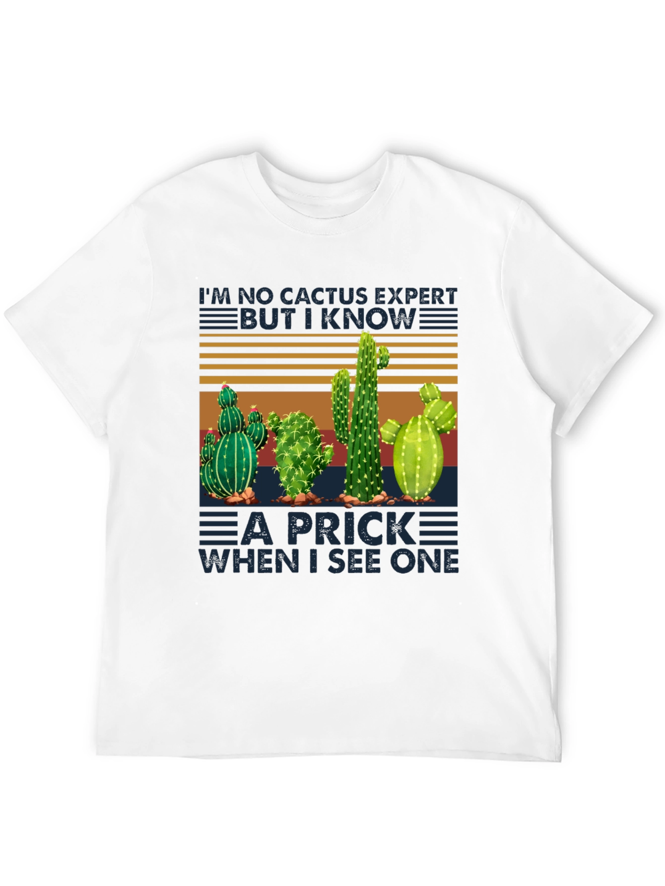 Black Cactus Expert Graphic Tee - Funny Plant Lover T-Shirt view 12