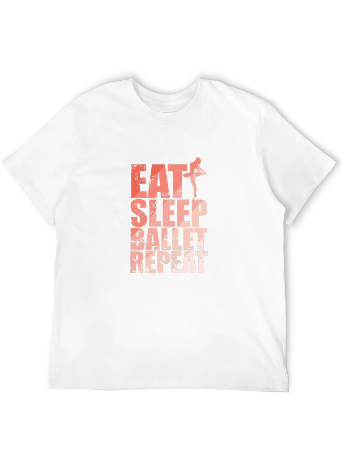 Black Eat Sleep Ballet Repeat Graphic Tee view 12