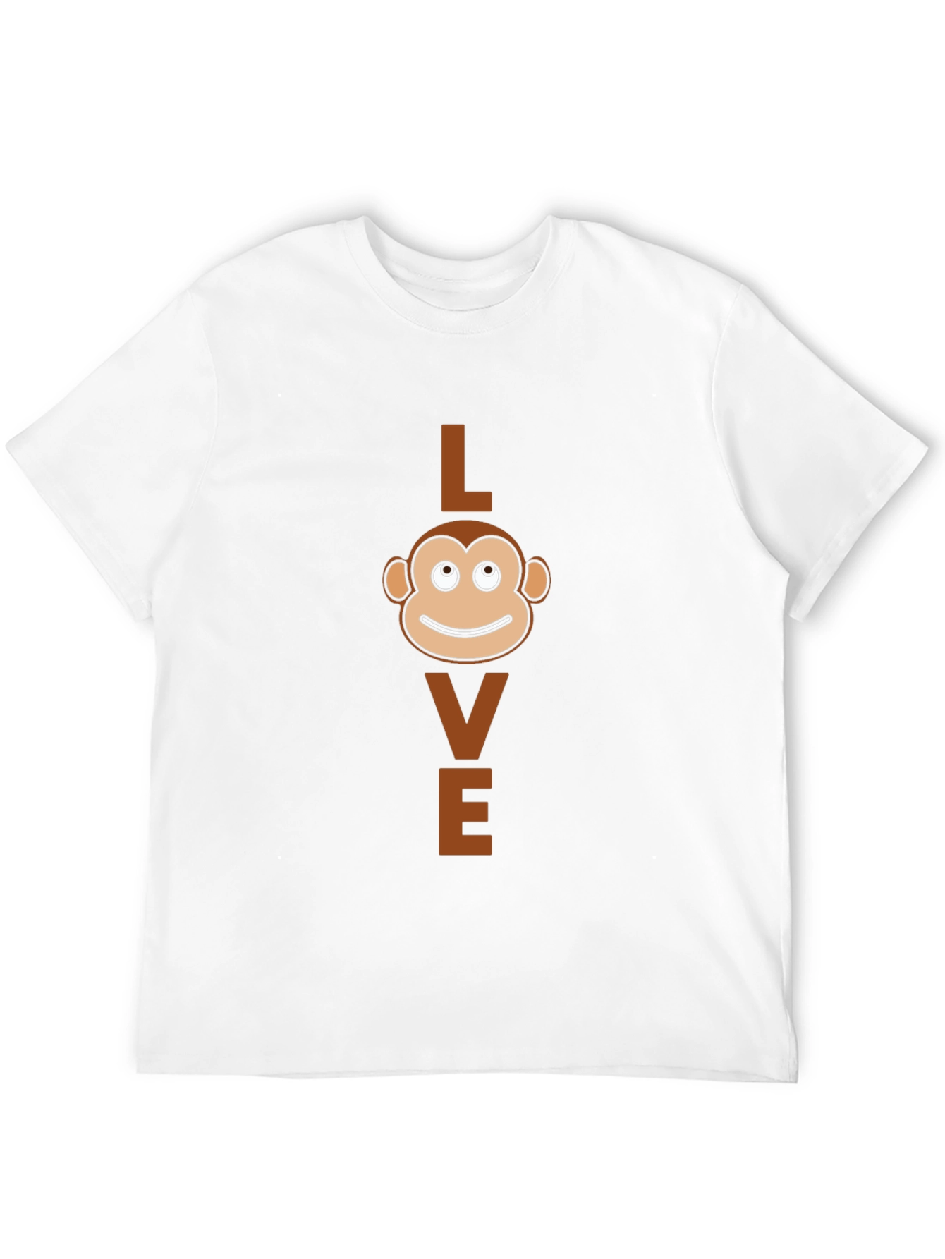 Black Love Monkey Graphic T-Shirt - Black view 12