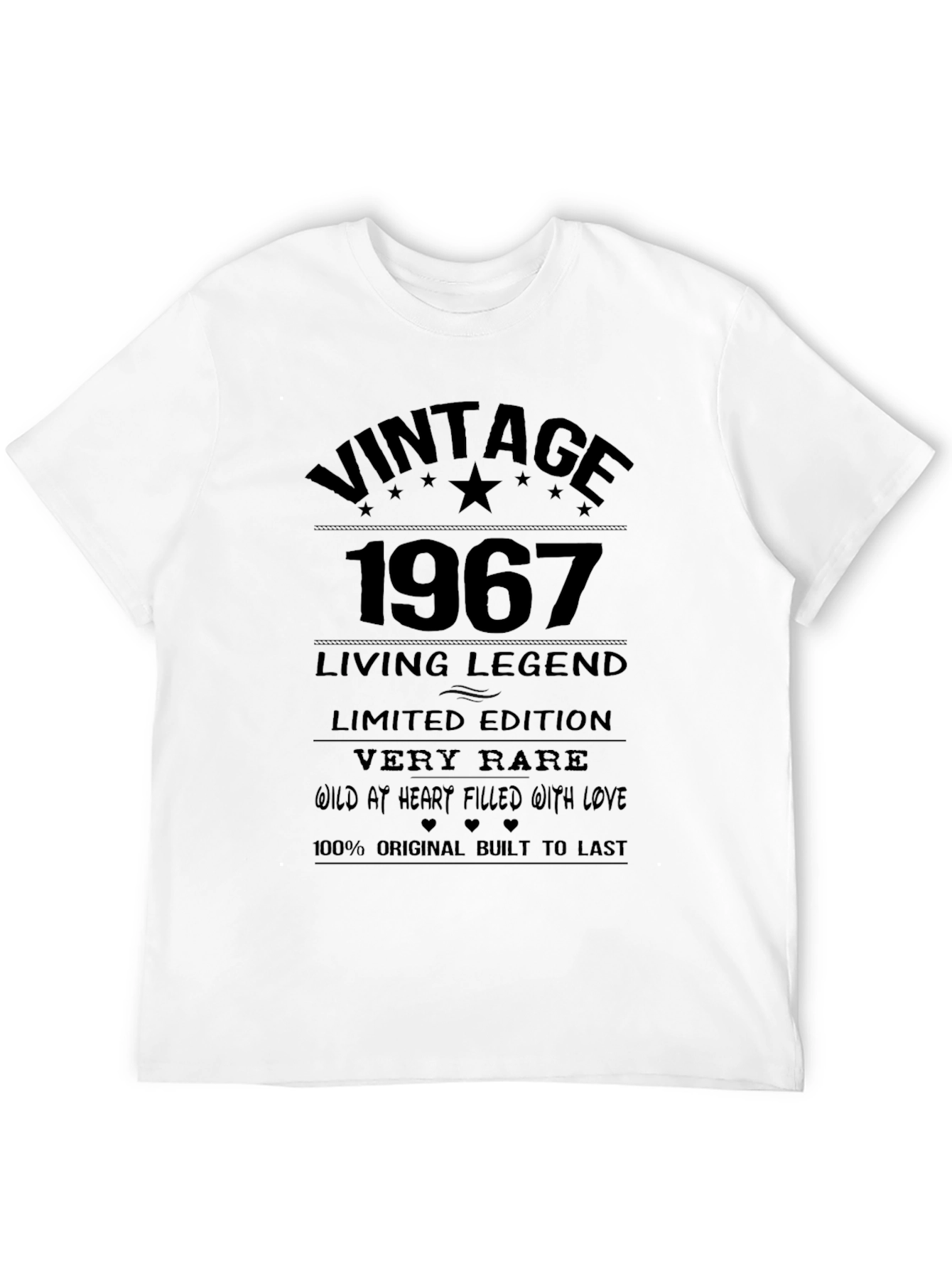 Black Vintage 1967 Living Legend T-Shirt view 12
