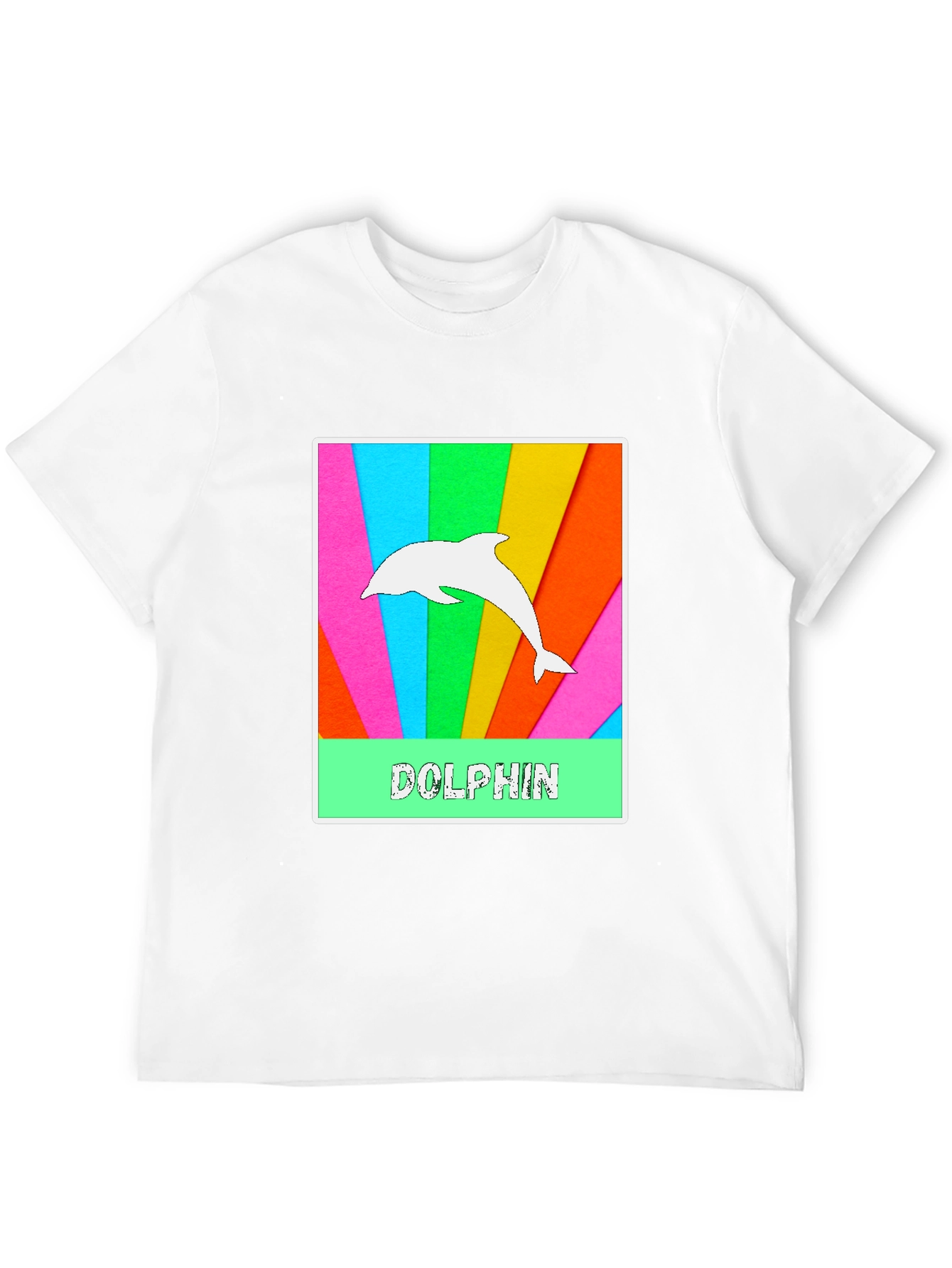 Black Dolphin Graphic Tee - Colorful & Fun view 12