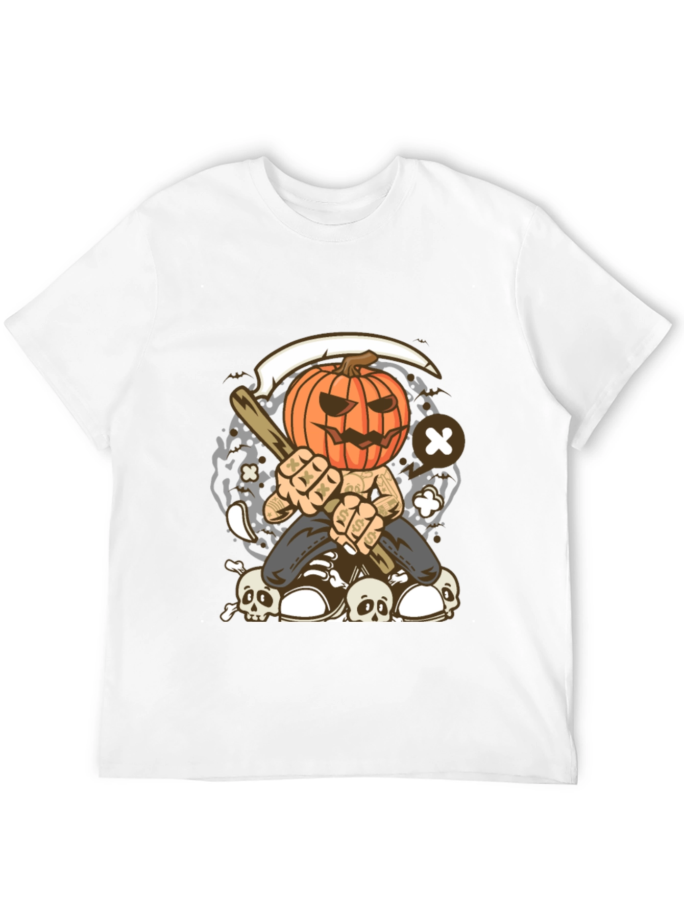 Pumpkin Head Halloween T-Shirt - 12