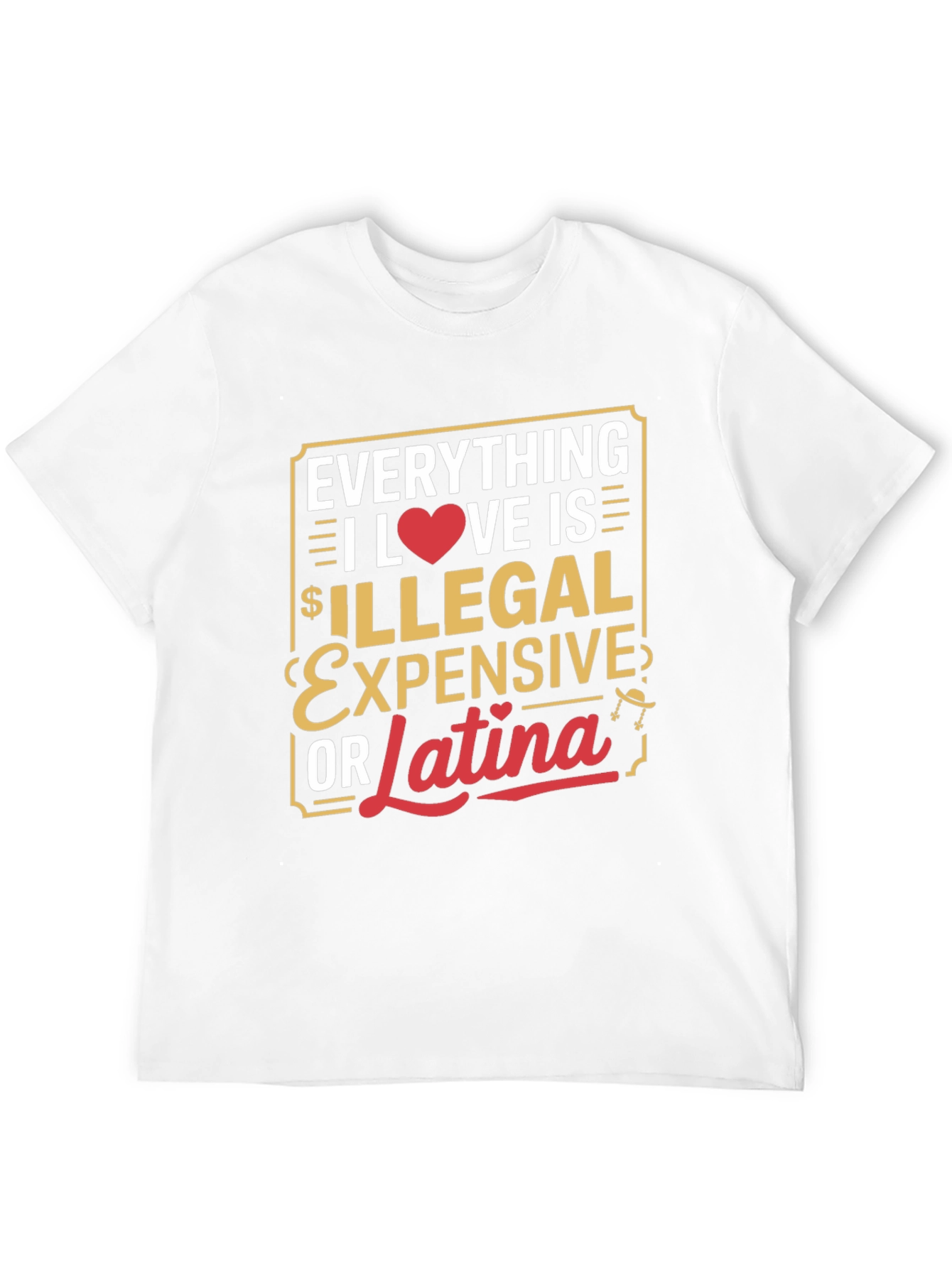 Black Everything I Love T-Shirt view 12