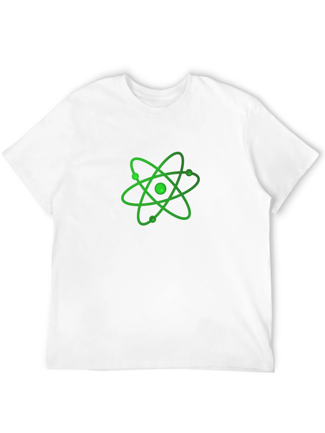 Black Atom Graphic Black T-Shirt view 12