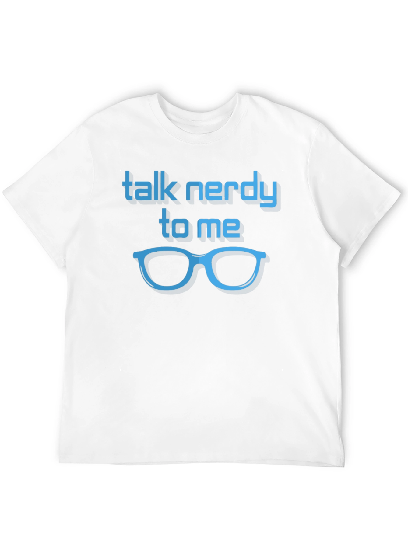 Black Talk Nerdy To Me T-Shirt - Geek Chic Tee view 12