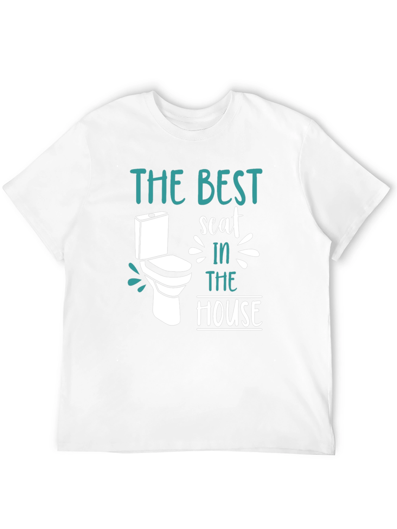 Black Best Seat in the House Graphic T-Shirt view 12