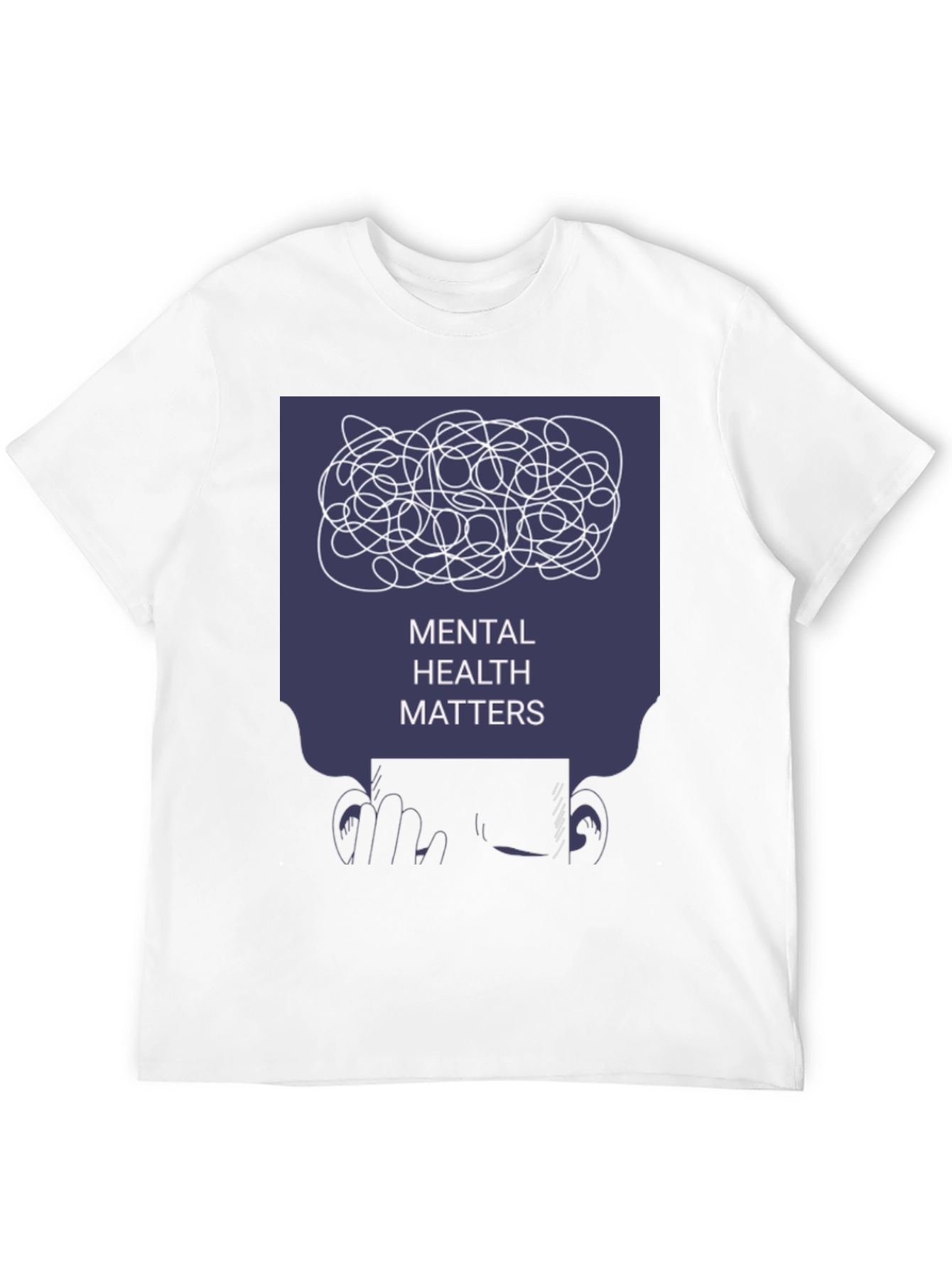 Black Mental Health Matters T-Shirt - Awareness & Support view 12