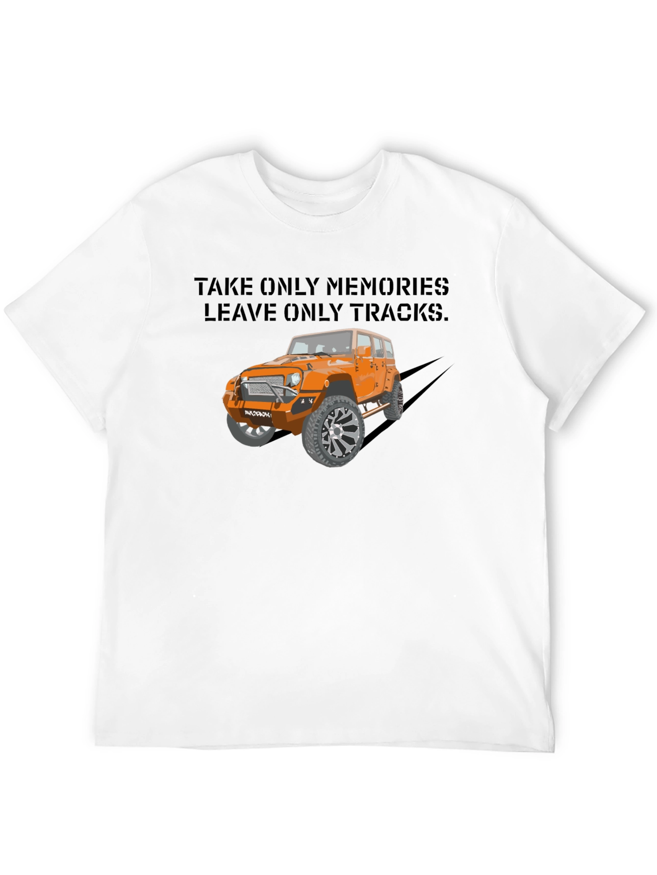 Black Off-Road Adventure T-Shirt - Take Only Memories view 12