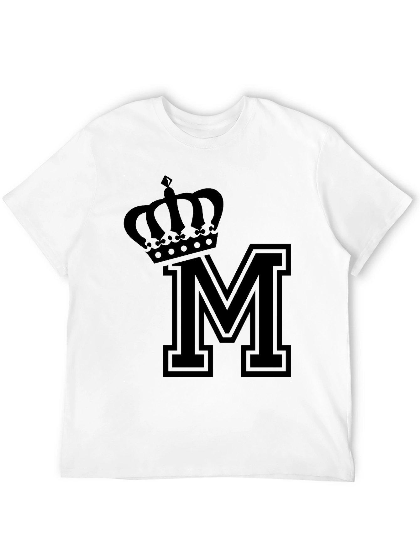 Black Crown M Black T-Shirt view 12