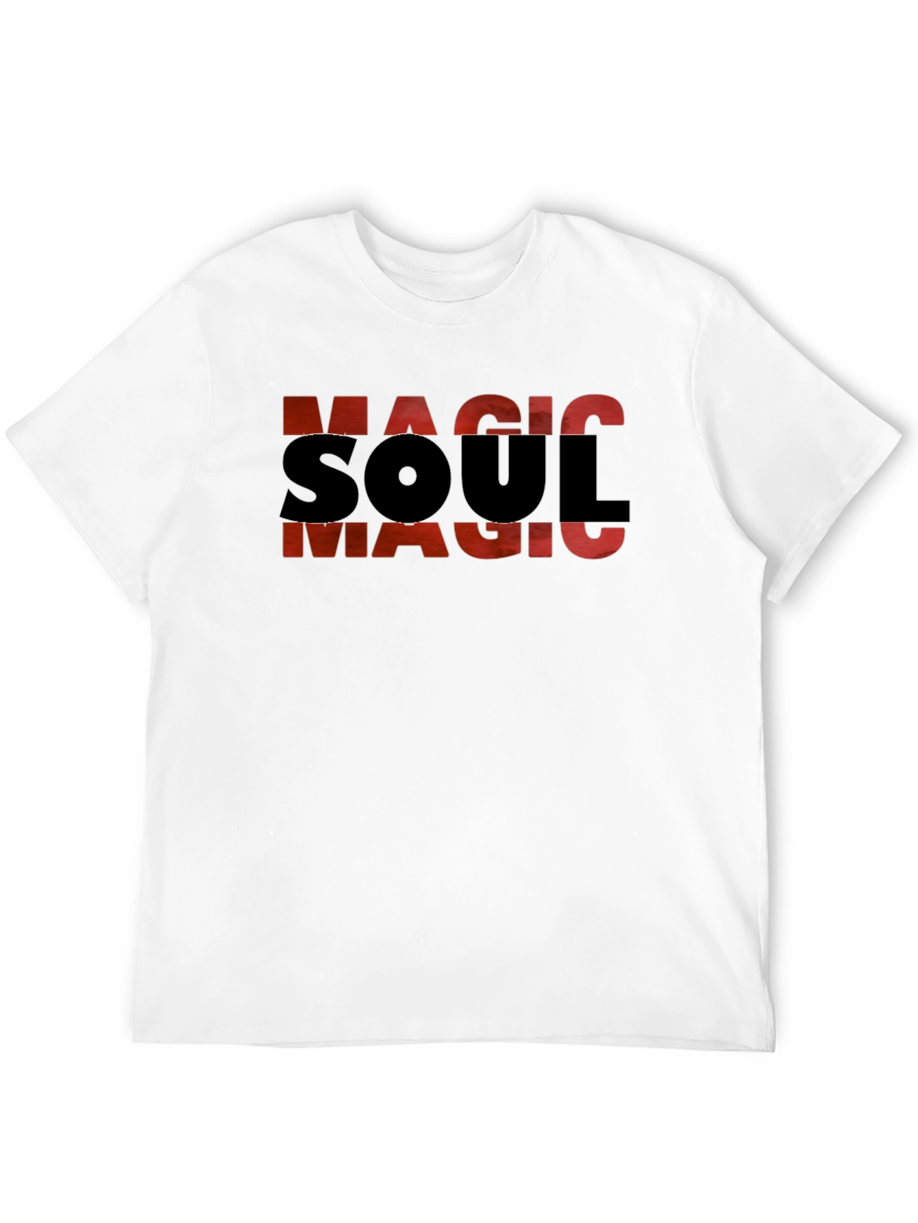Black Magic Soul Graphic T-Shirt - Black Cotton Blend view 12