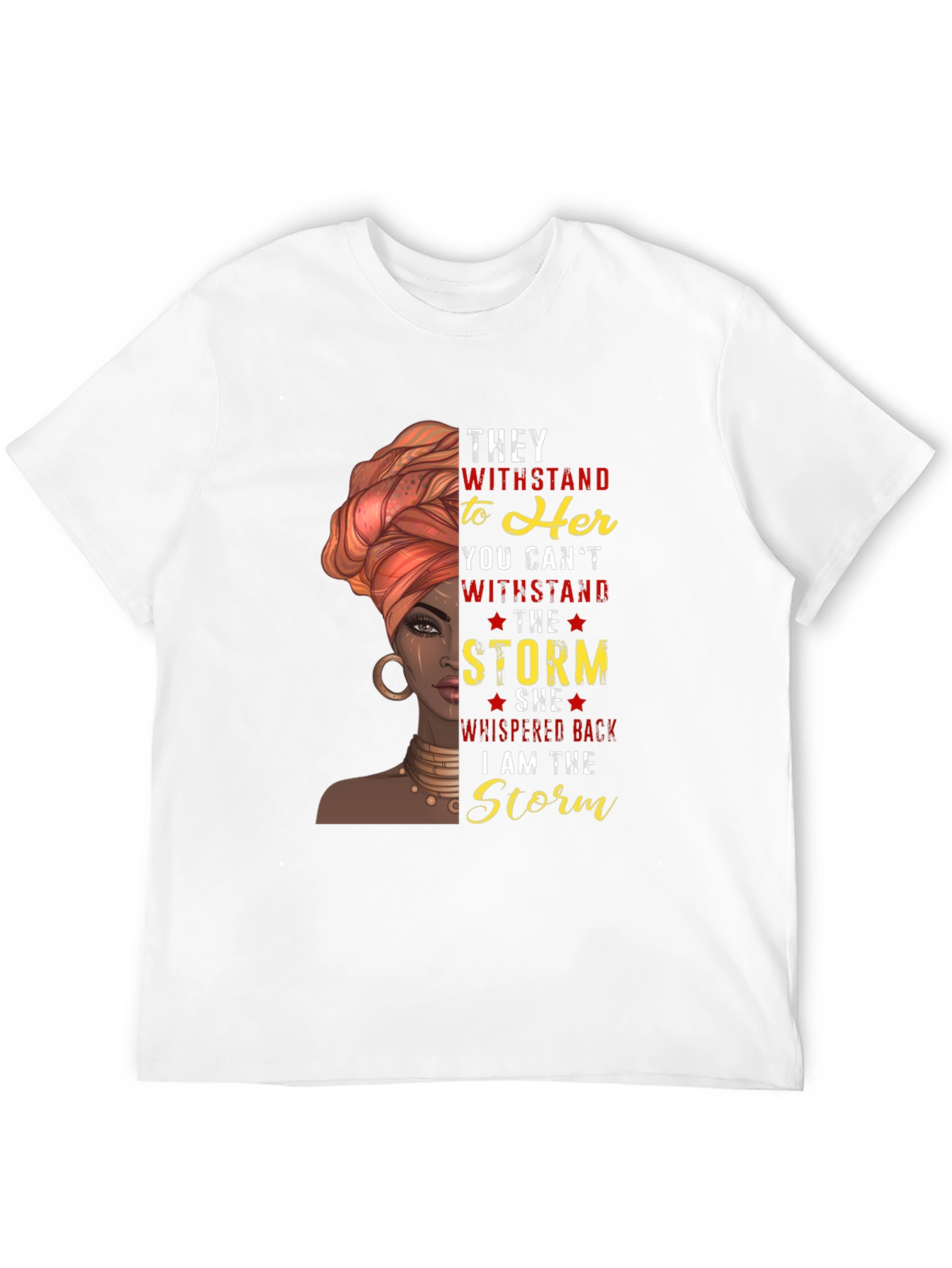 Empowered Woman Graphic T-Shirt - Stand Strong - 12