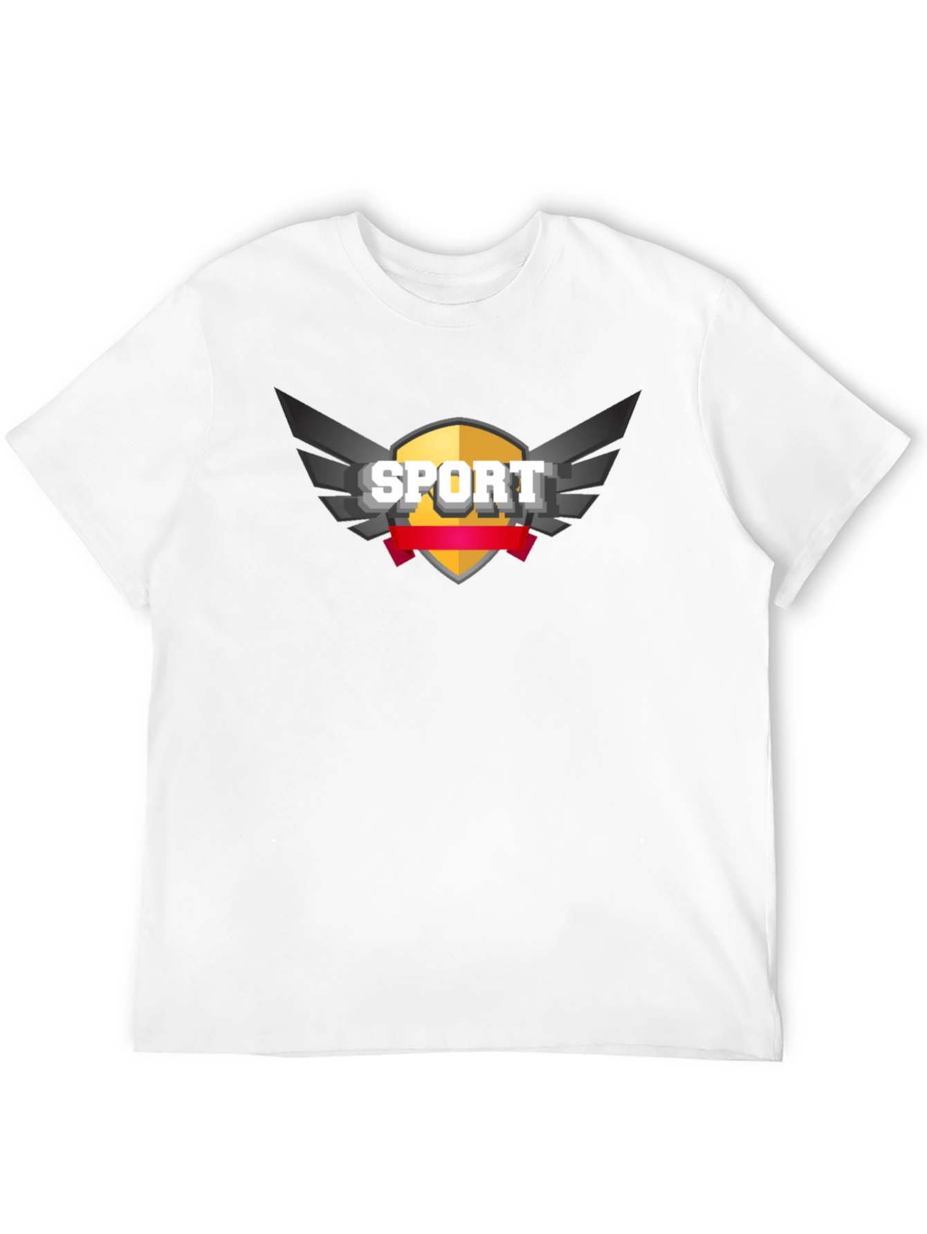 Sport Graphic Black T-Shirt - 12