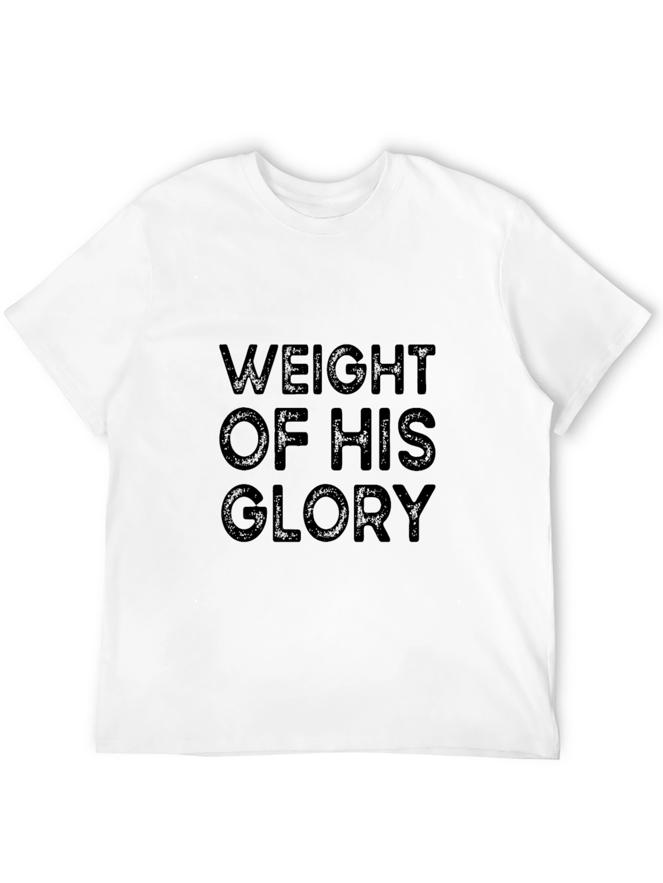 Black Weight of His Glory Graphic Tee view 12