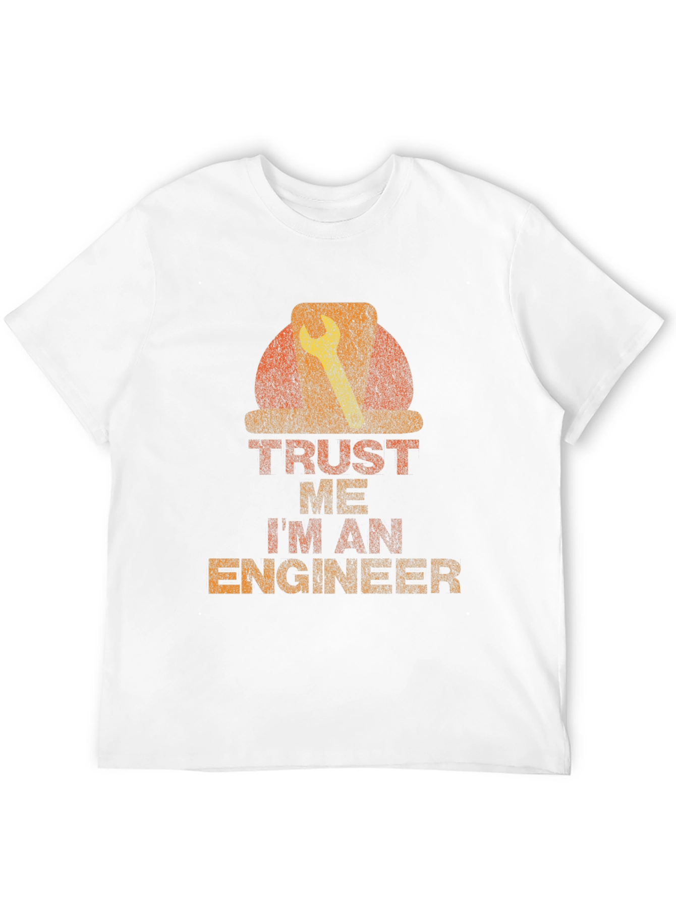 Black Trust Me I'm An Engineer Graphic Tee view 12