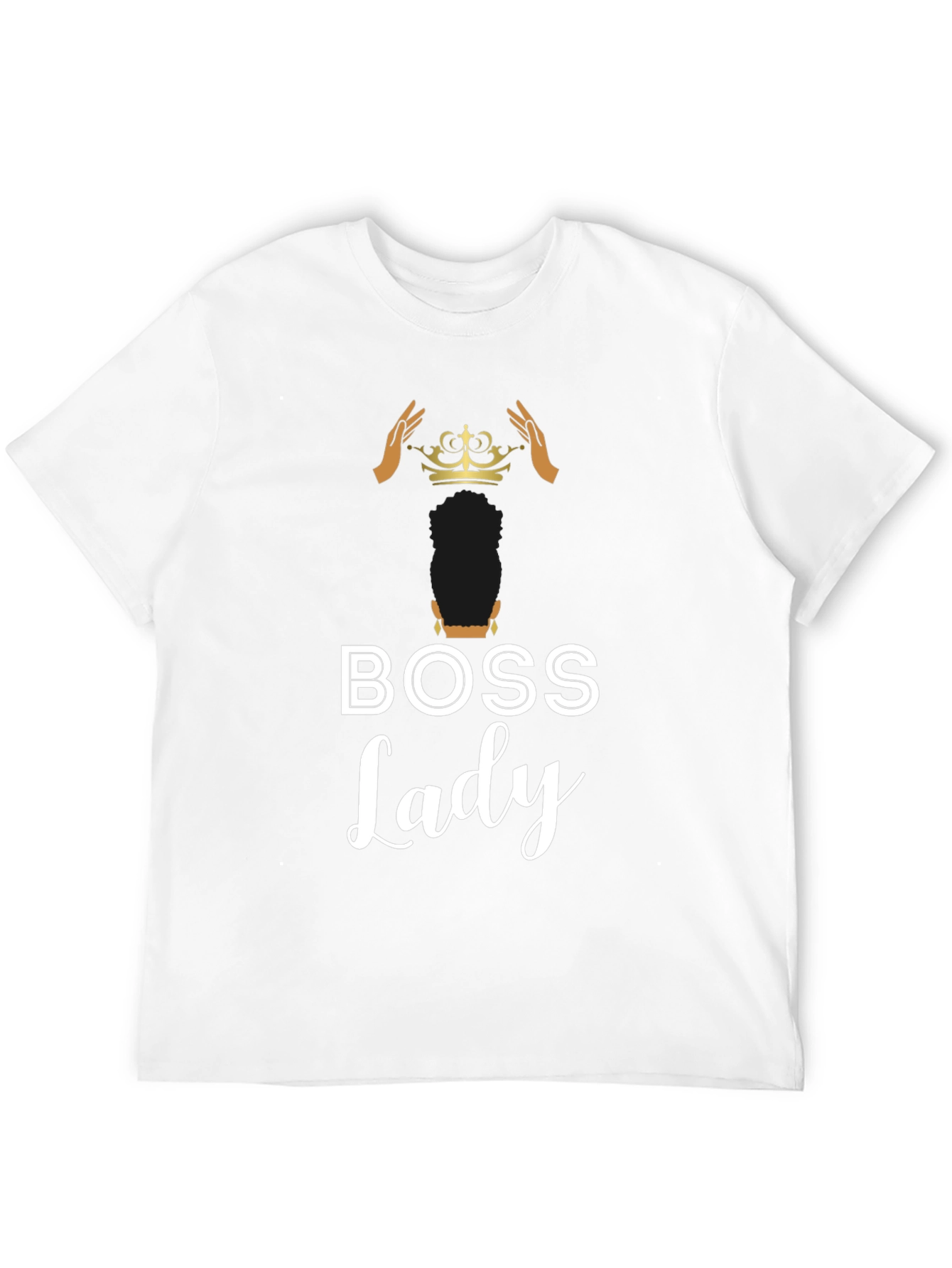 Black Boss Lady Graphic Tee - Black view 12