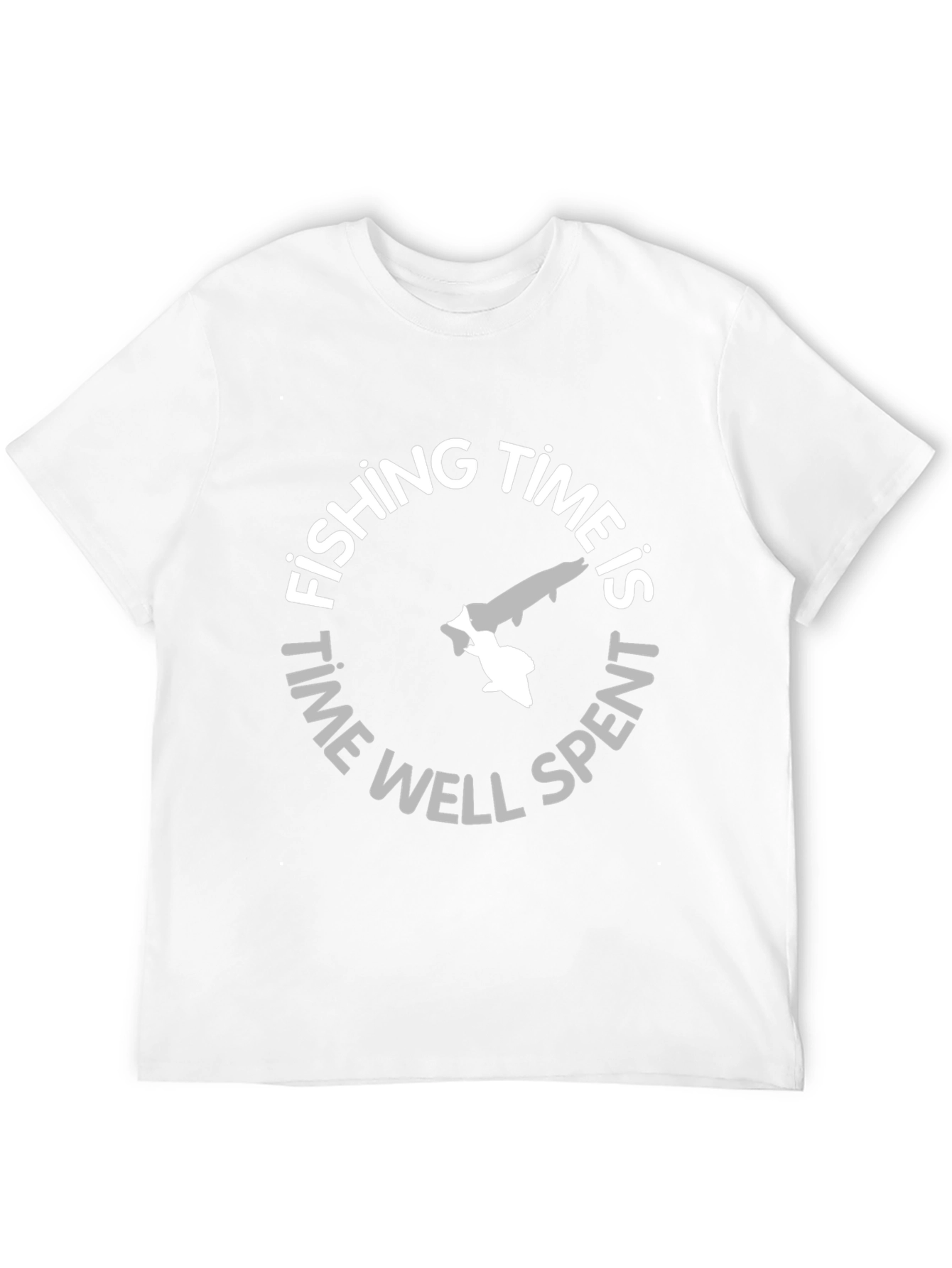 Black Fishing Time T-Shirt - Well Spent view 12