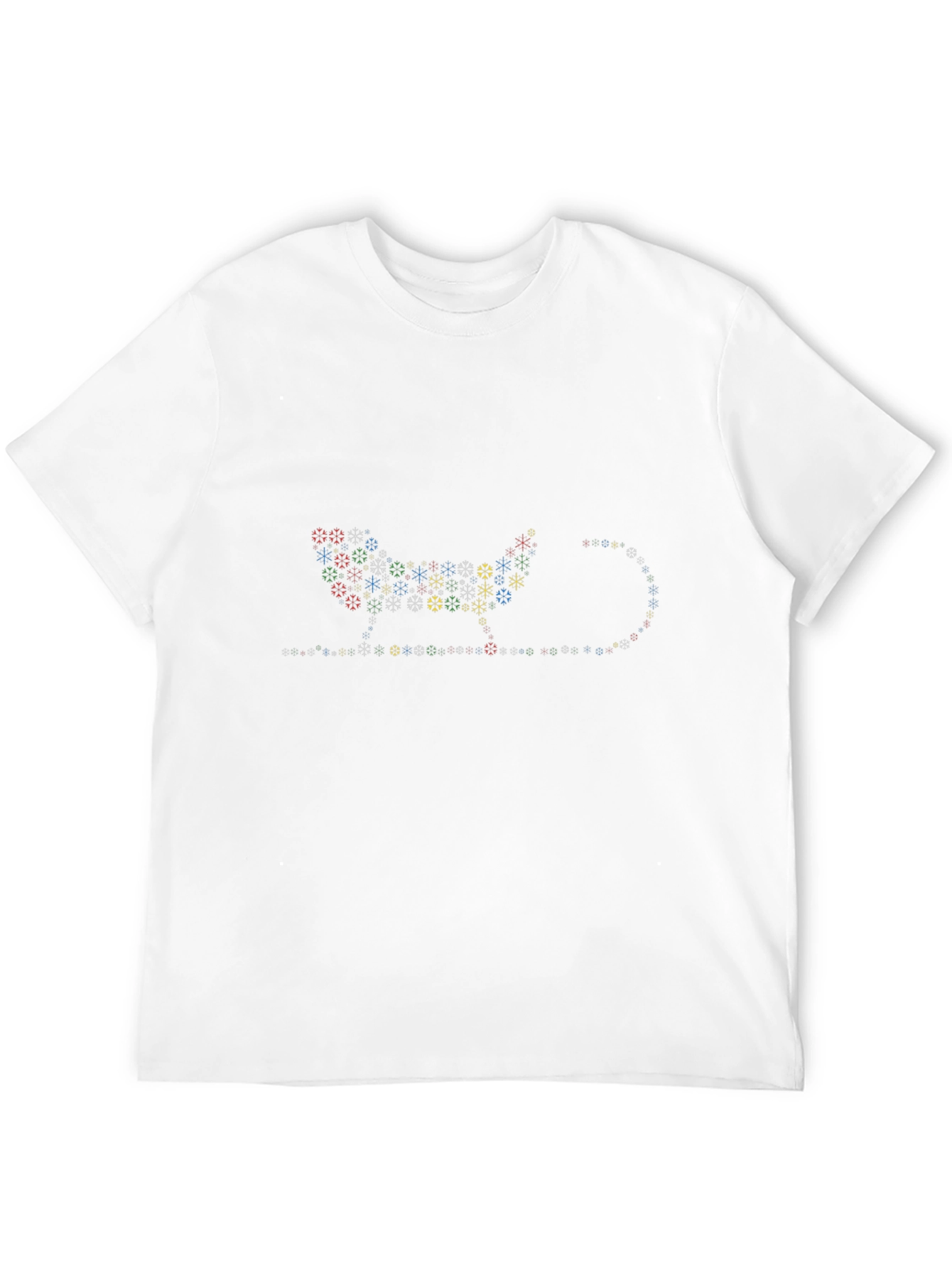 Black Festive Sleigh Graphic Tee - Holiday Fun! view 12