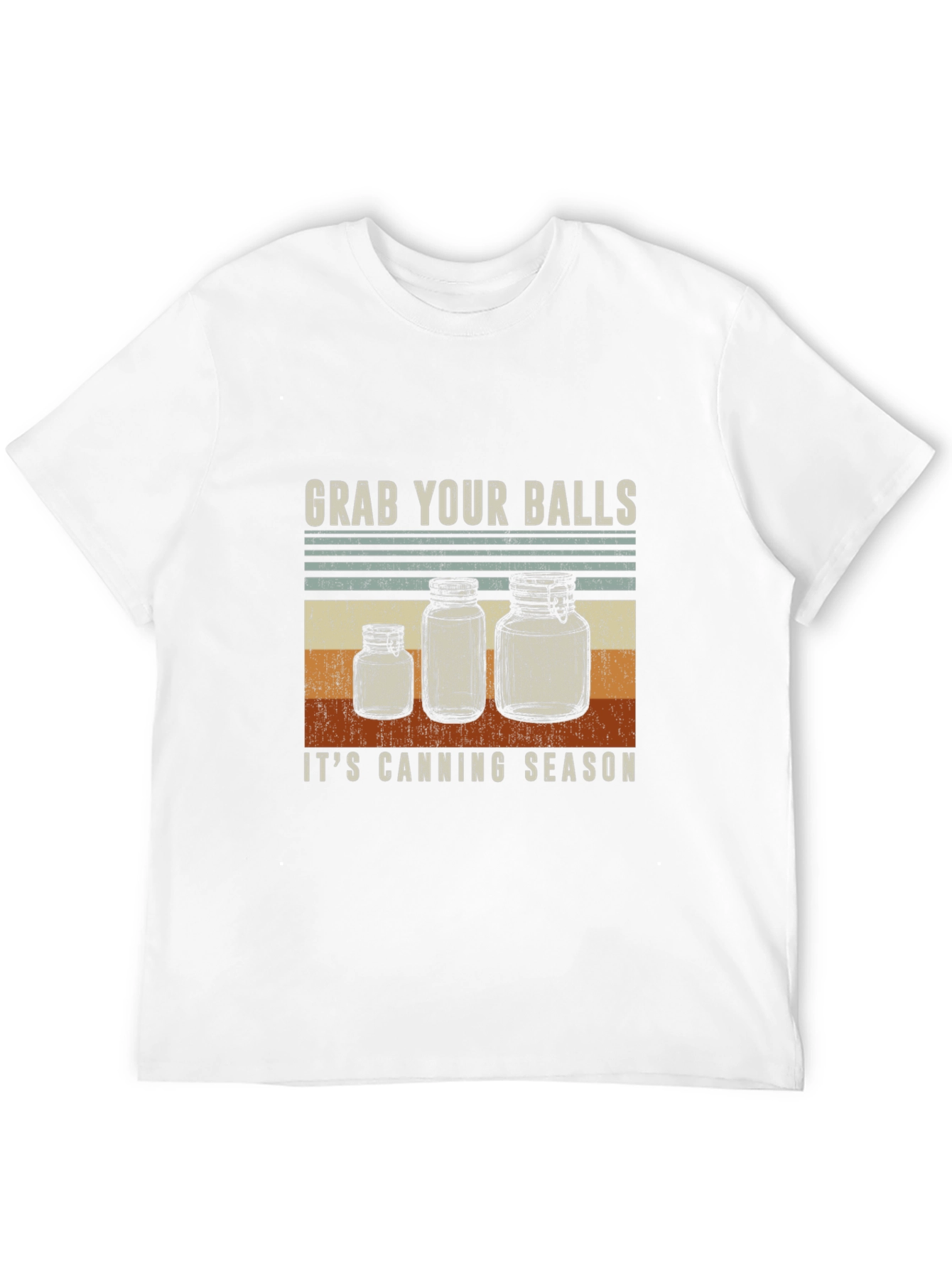 Black Grab Your Balls It's Canning Season T-Shirt view 12